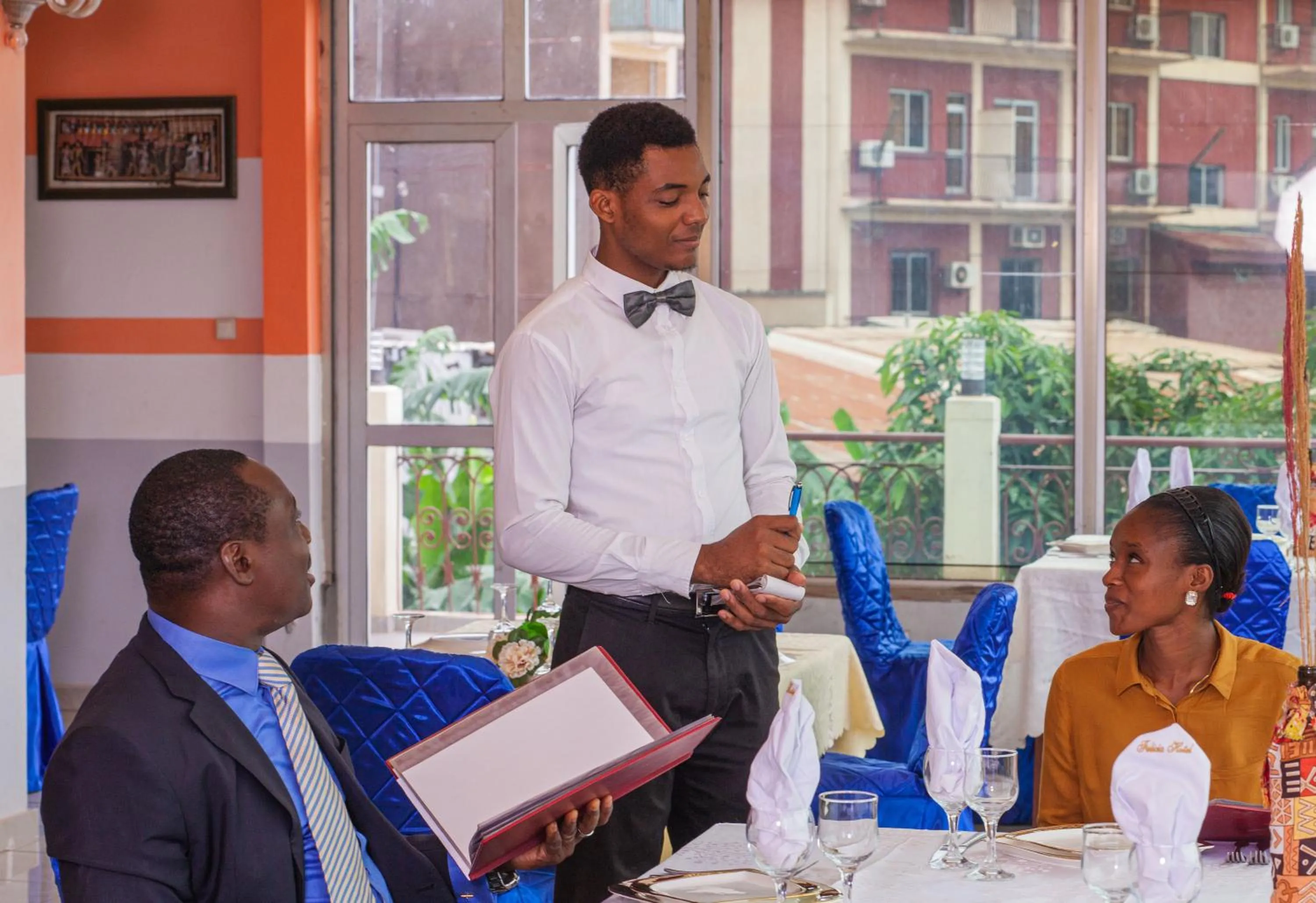 Restaurant/places to eat in FELICIA HOTEL YAOUNDE