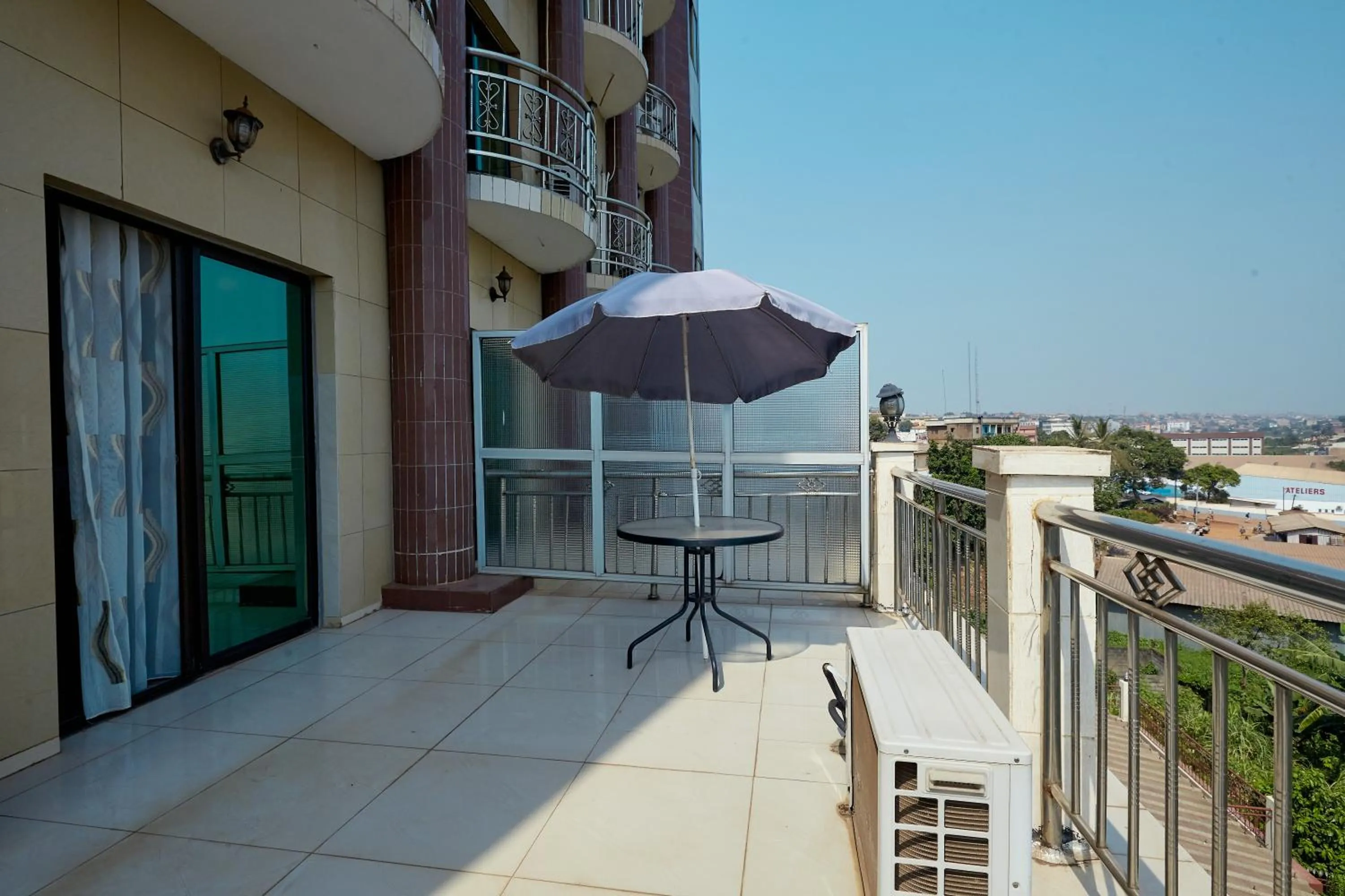 Balcony/Terrace in FELICIA HOTEL YAOUNDE