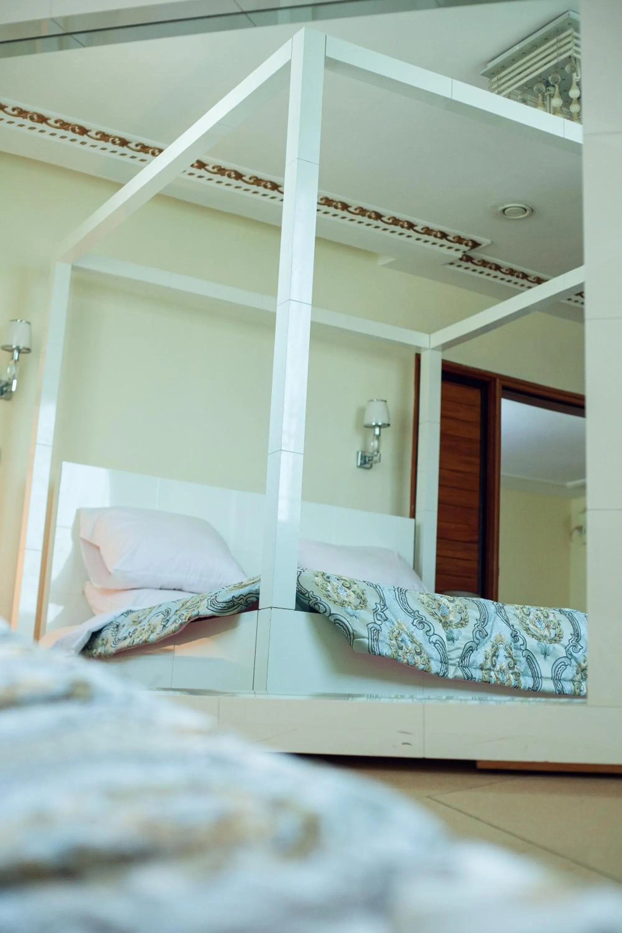 Bed in FELICIA HOTEL YAOUNDE