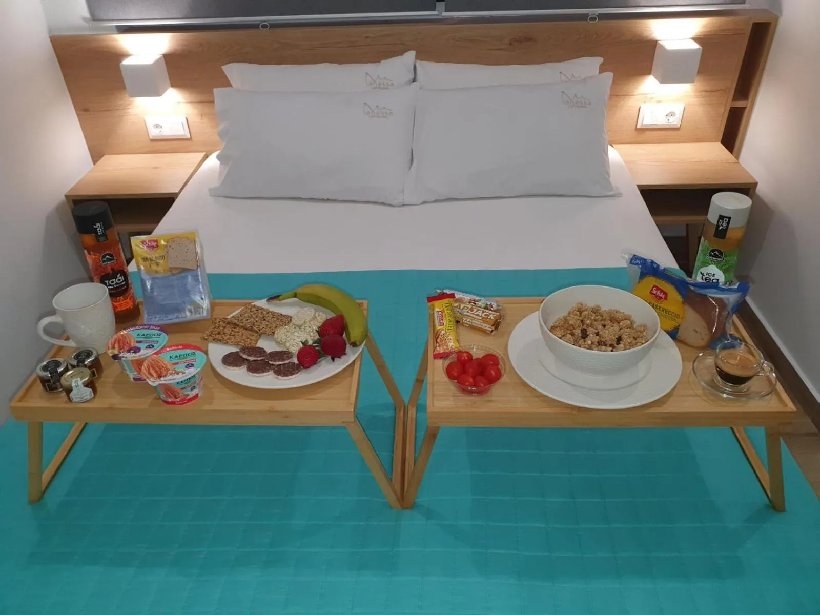 Breakfast, Bed in Anassa Suites