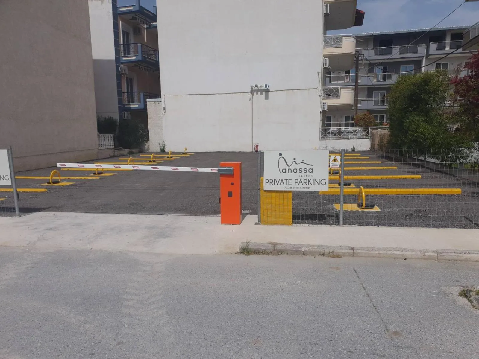 Parking in Anassa Suites