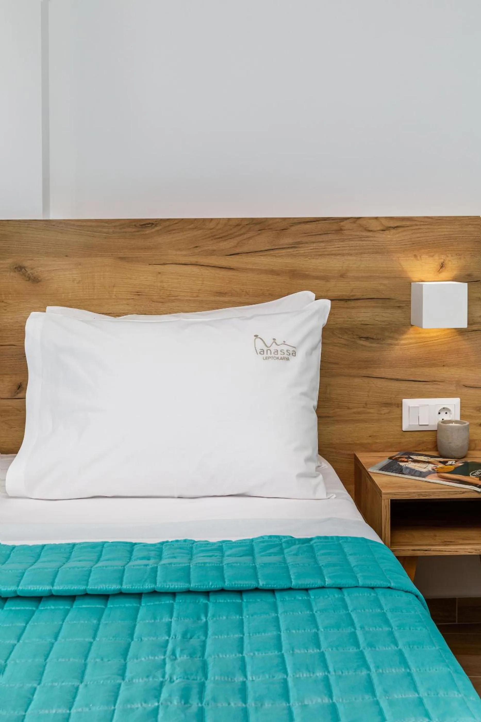 Bed in Anassa Suites