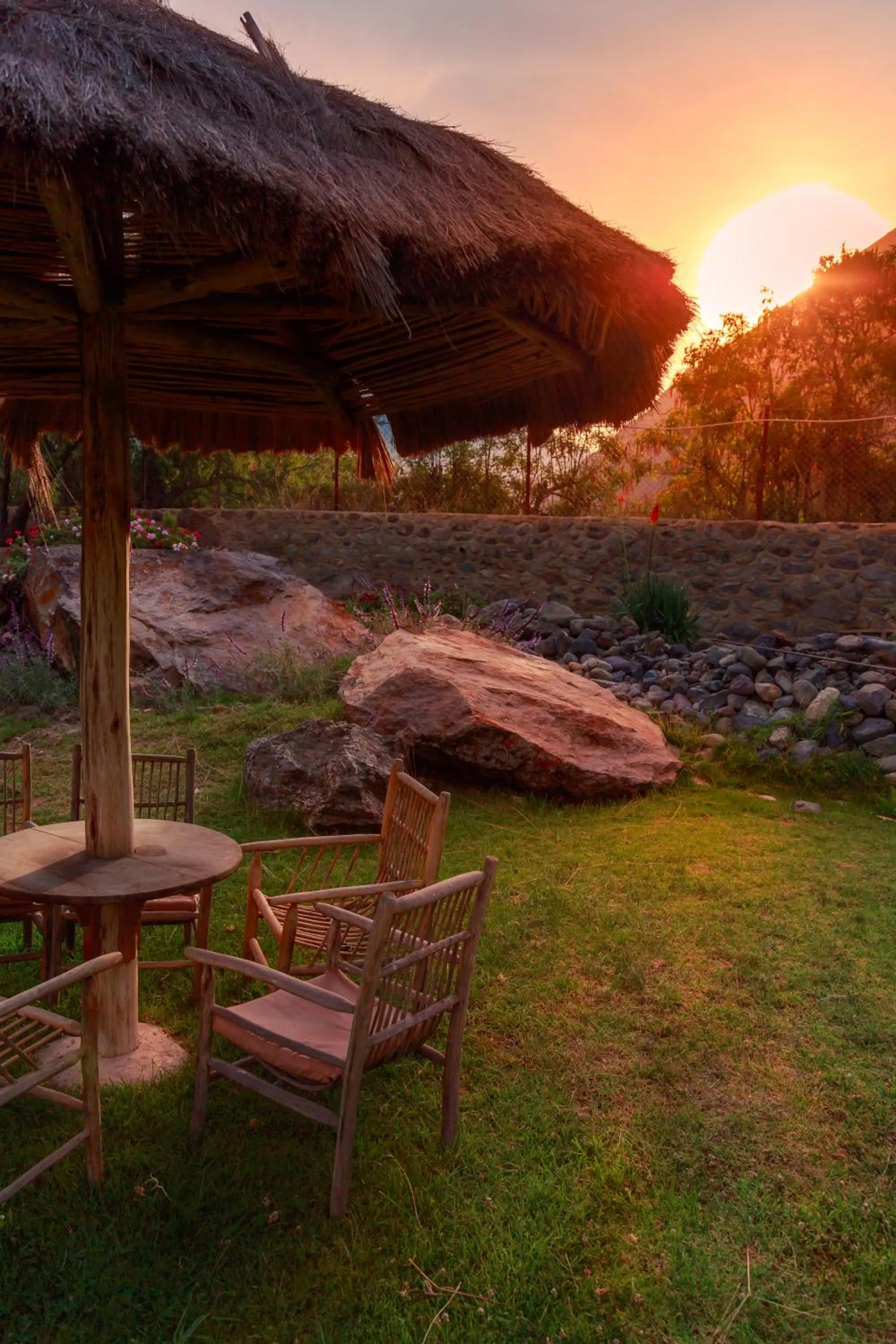 Natural landscape in Hotel Pakaritampu