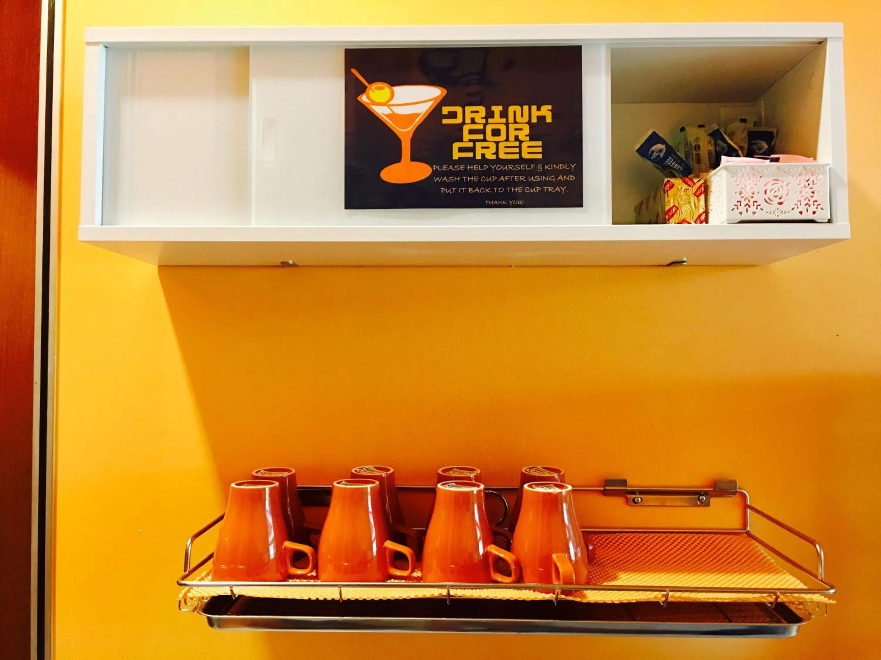 Coffee/tea facilities in CSW Hostel