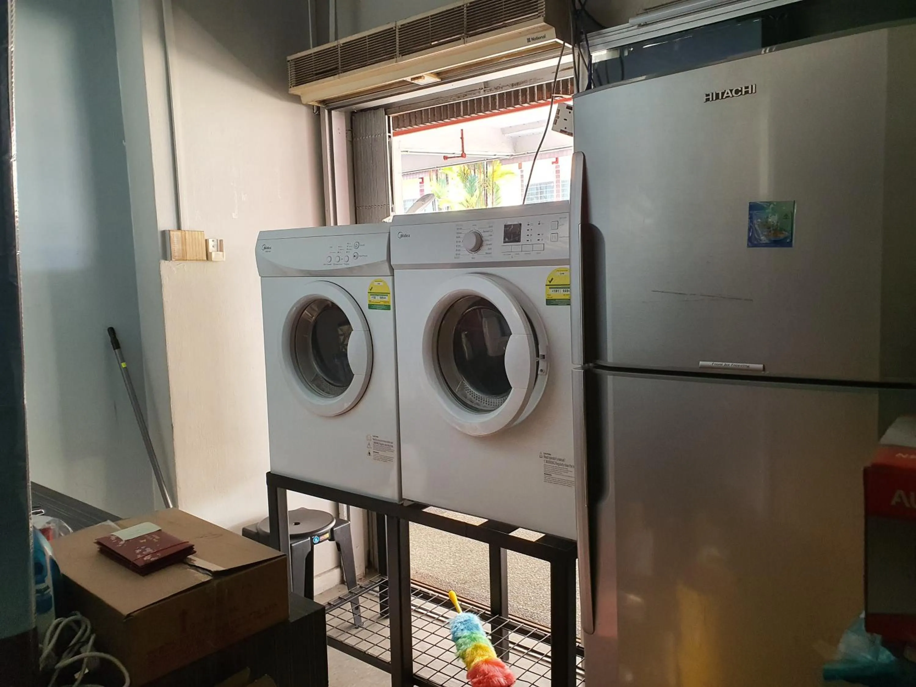 Decorative detail in CSW Hostel