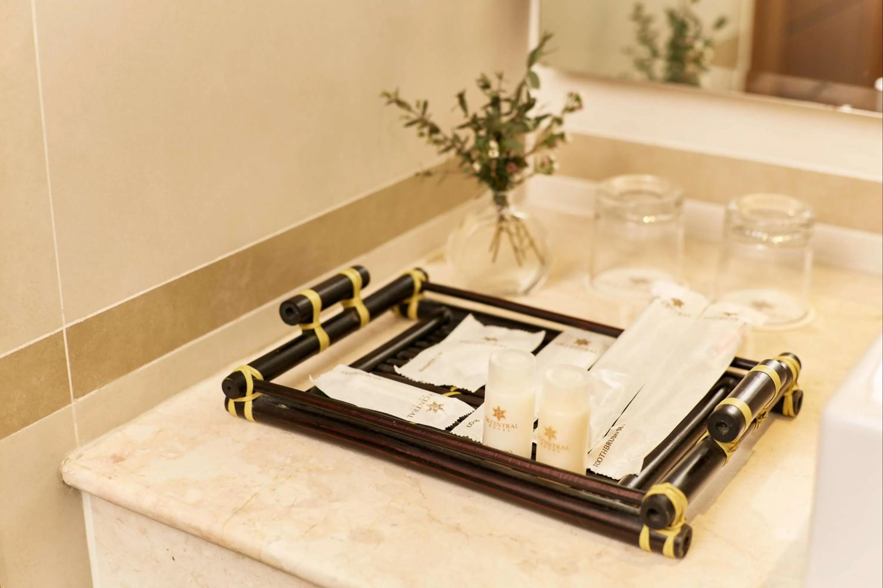 towels in GK Central Hotel