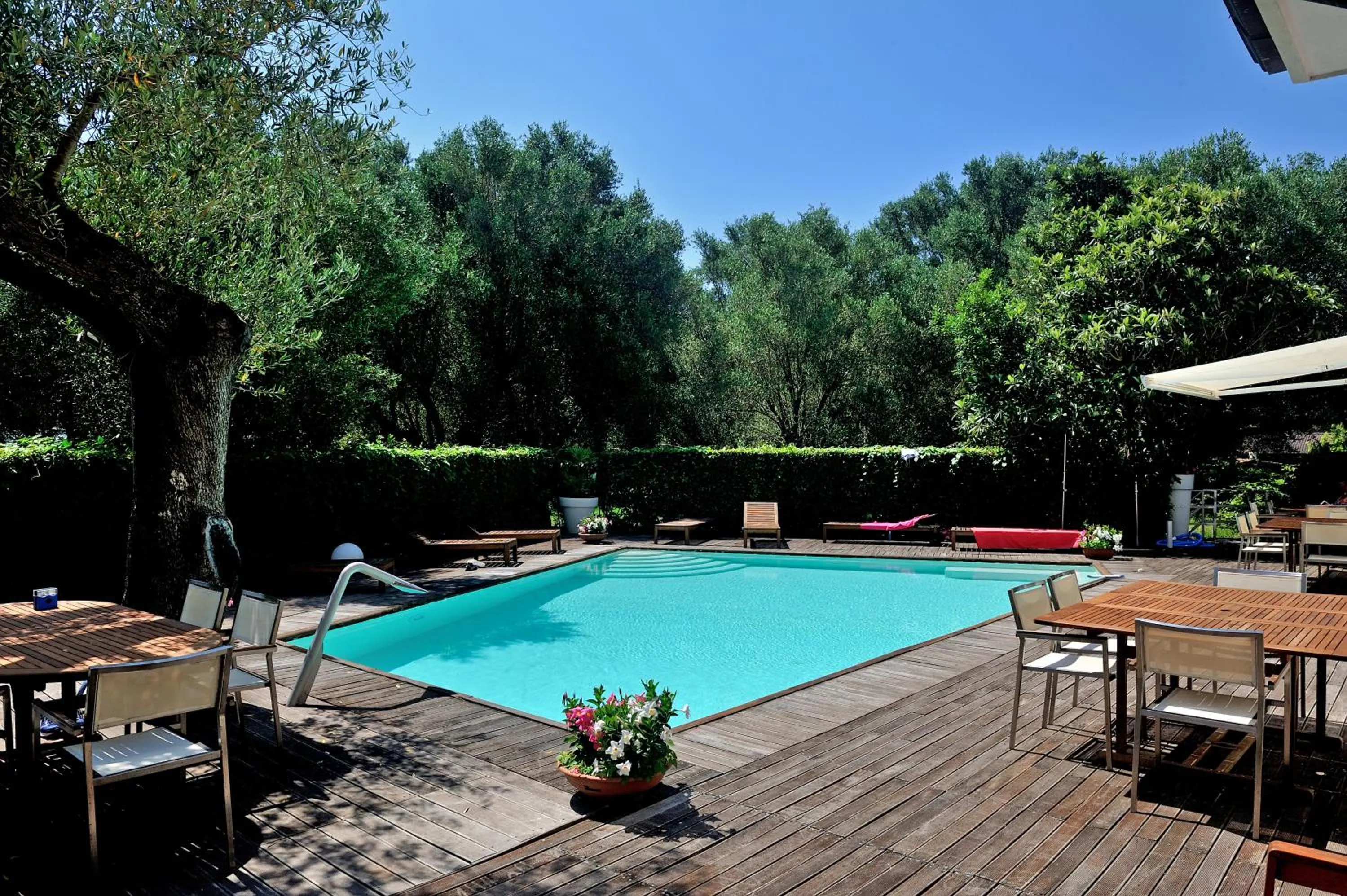 Patio in Hotel Le Piane