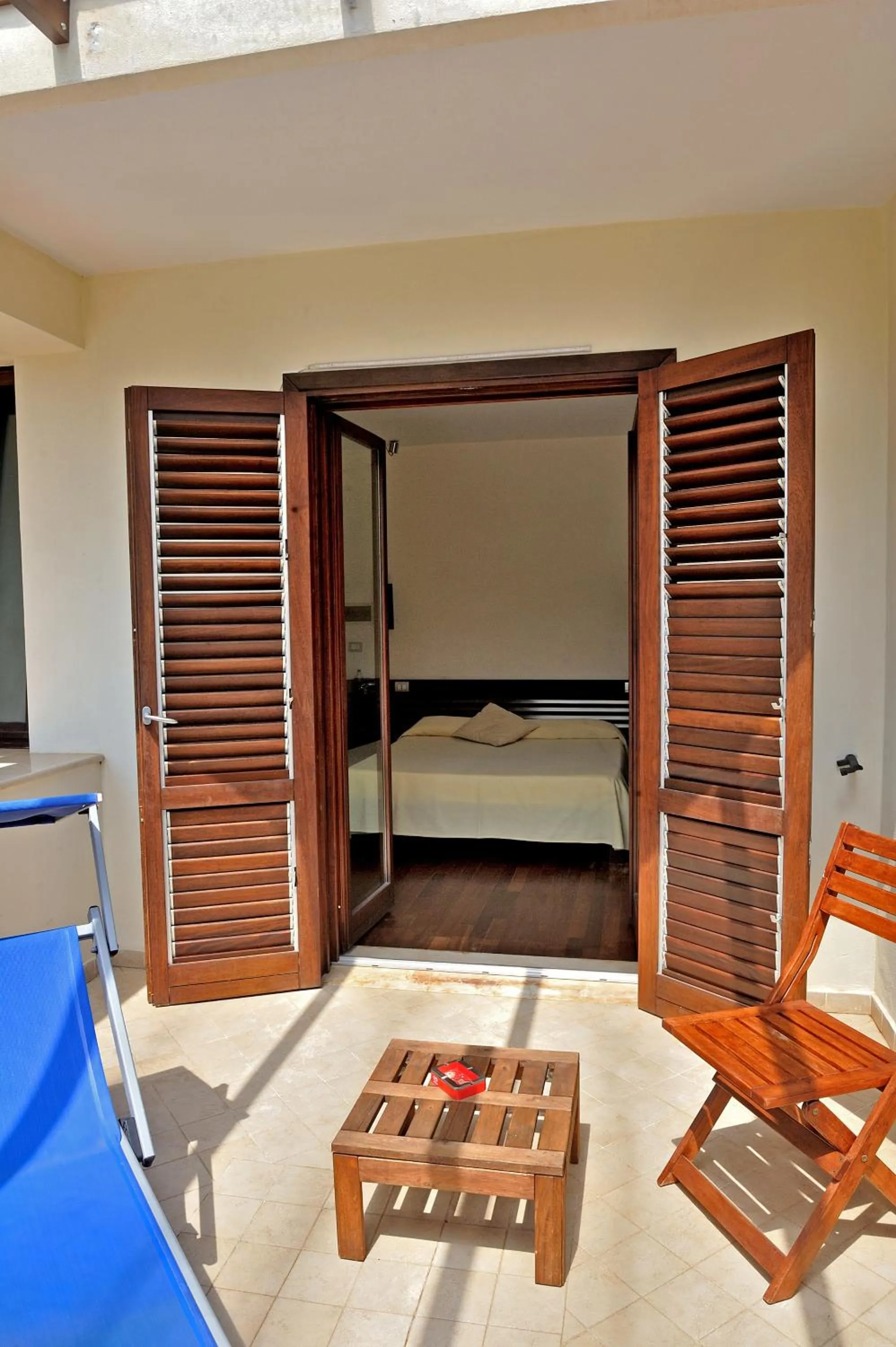 Bed in Hotel Le Piane