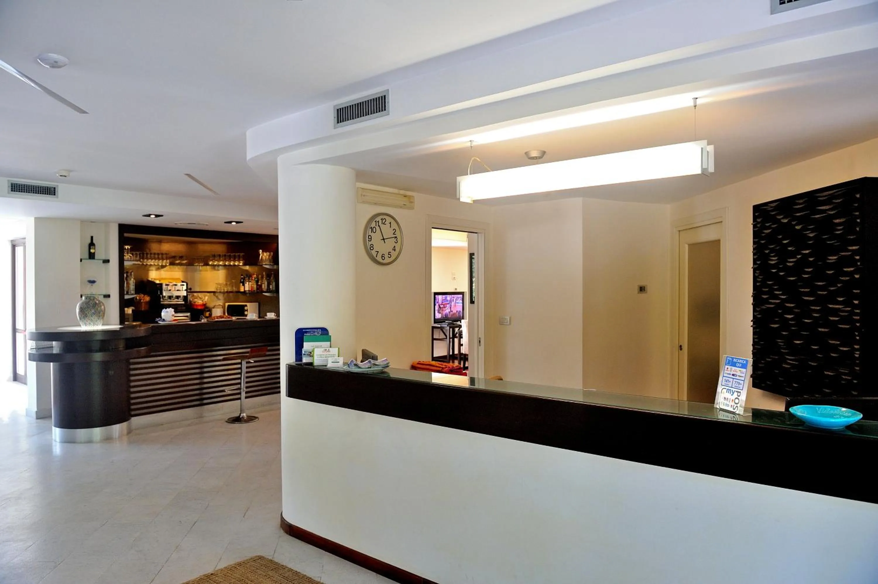 Lobby or reception in Hotel Le Piane