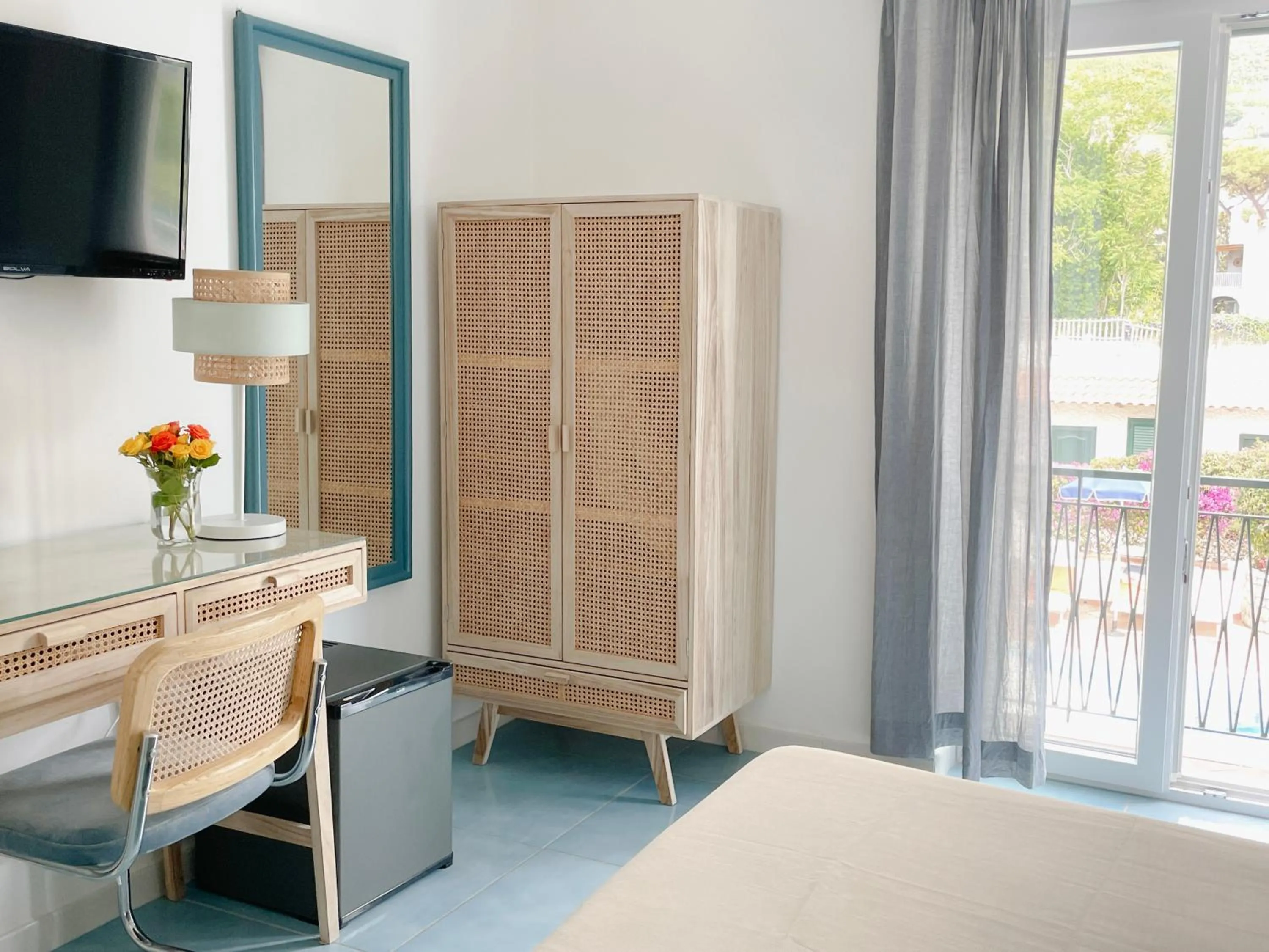 Bed in Hotel Lord Byron