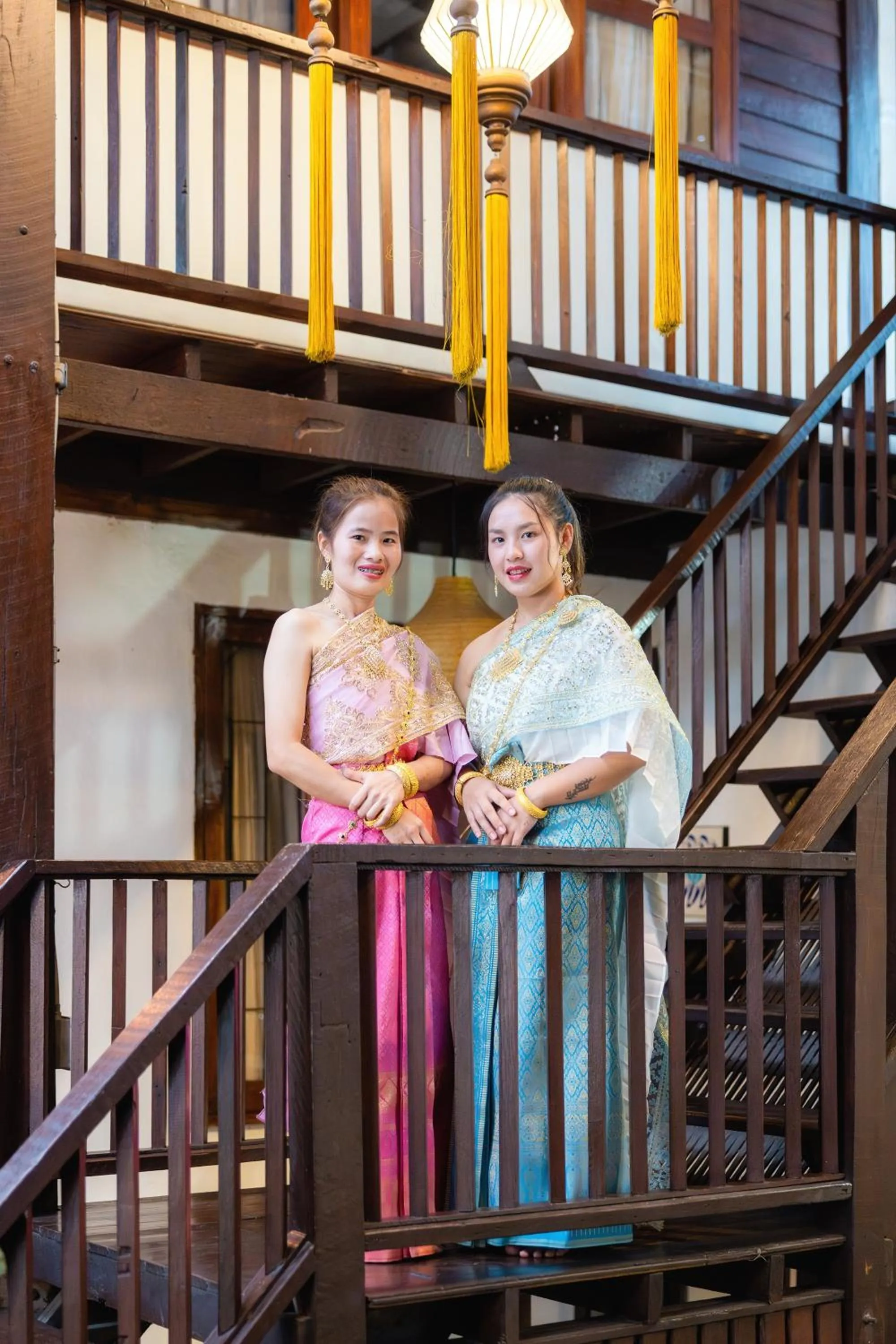 group of guests in Rompo Boutique Hotel