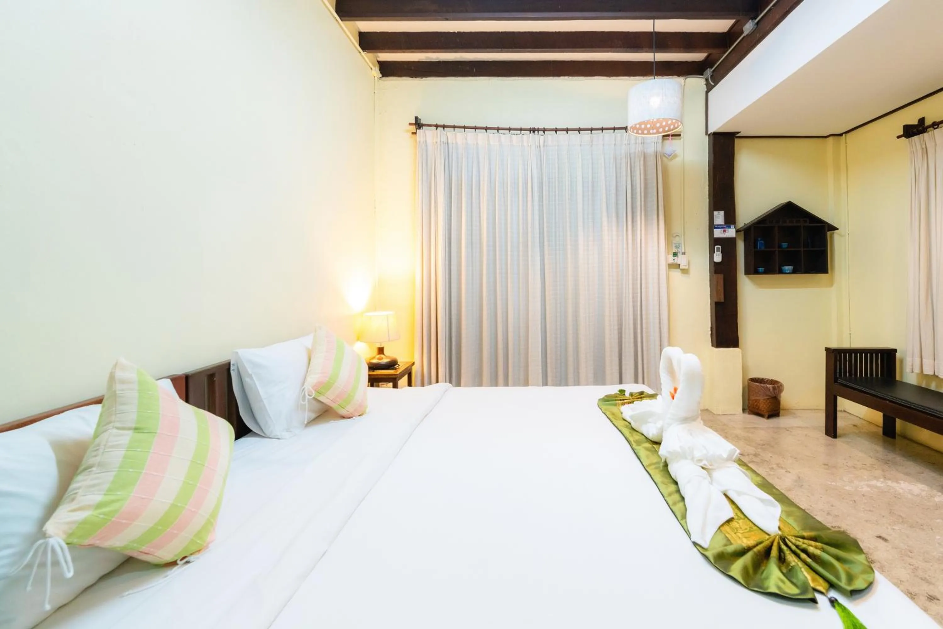 Bed in Rompo Boutique Hotel