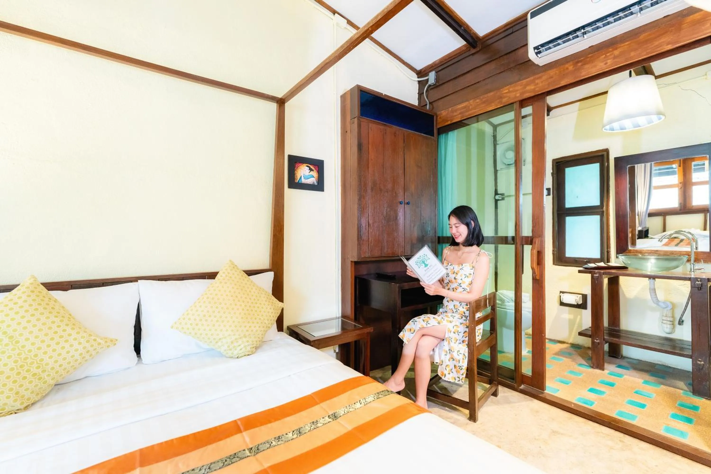 Bed in Rompo Boutique Hotel