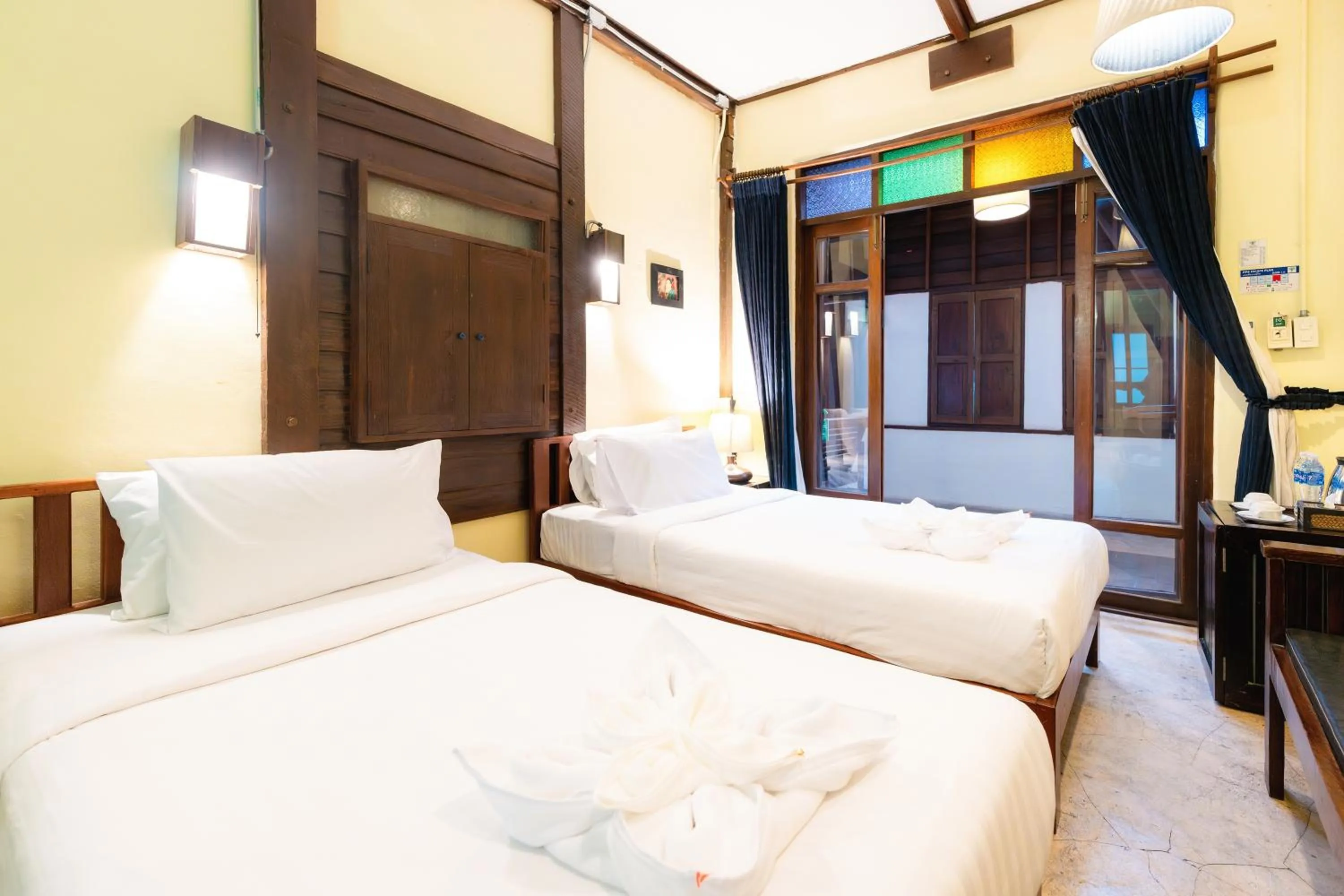 Bed in Rompo Boutique Hotel