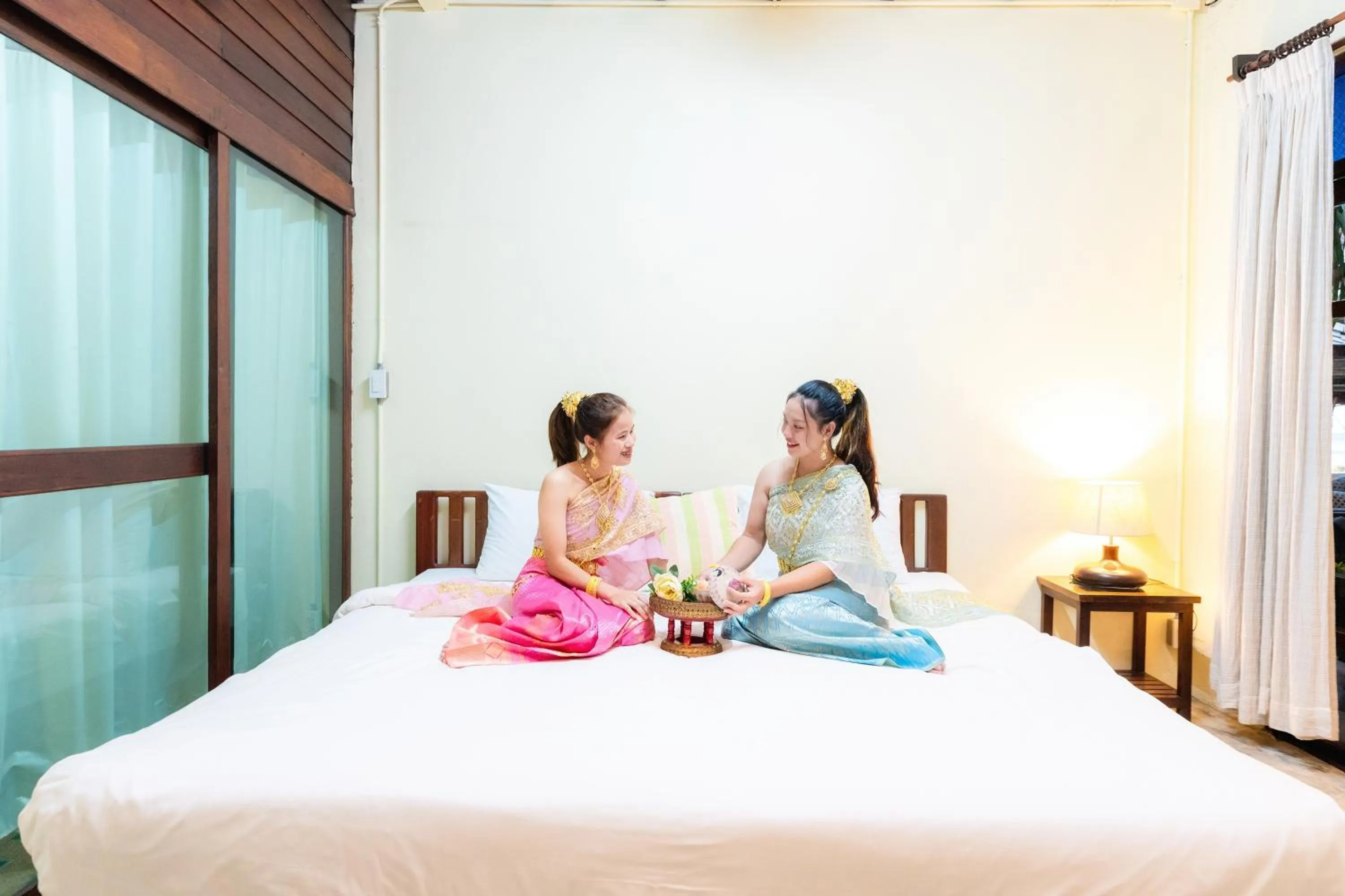 Bed in Rompo Boutique Hotel