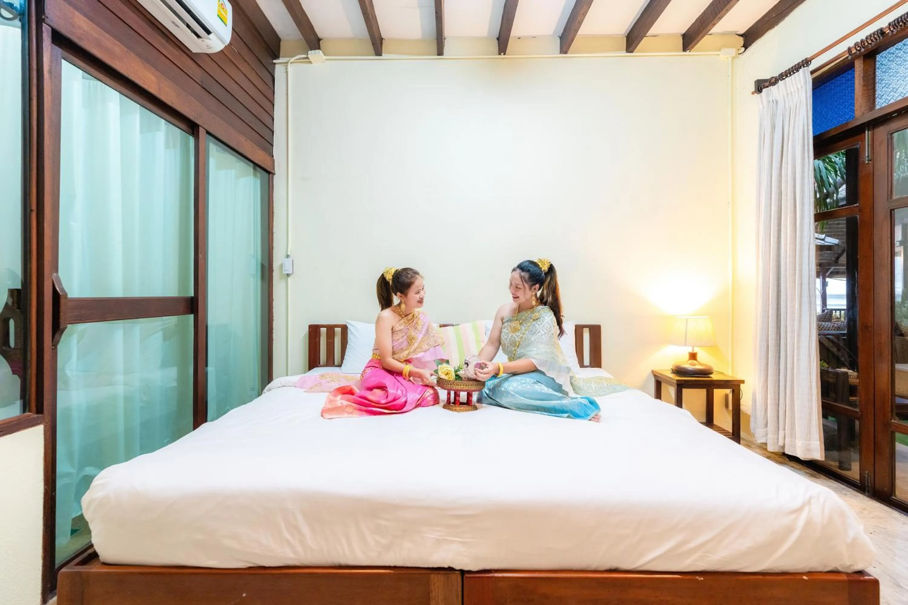 Bed in Rompo Boutique Hotel