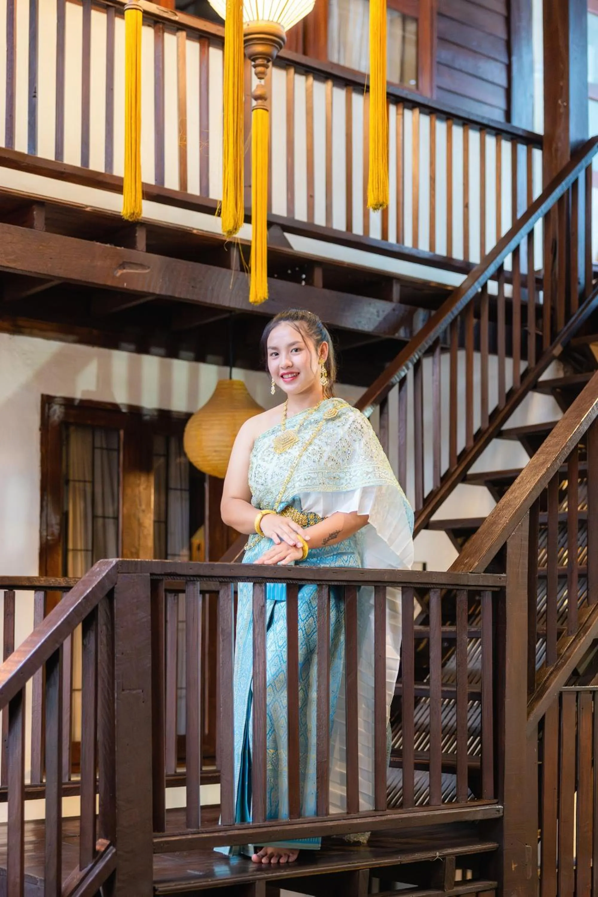 group of guests in Rompo Boutique Hotel