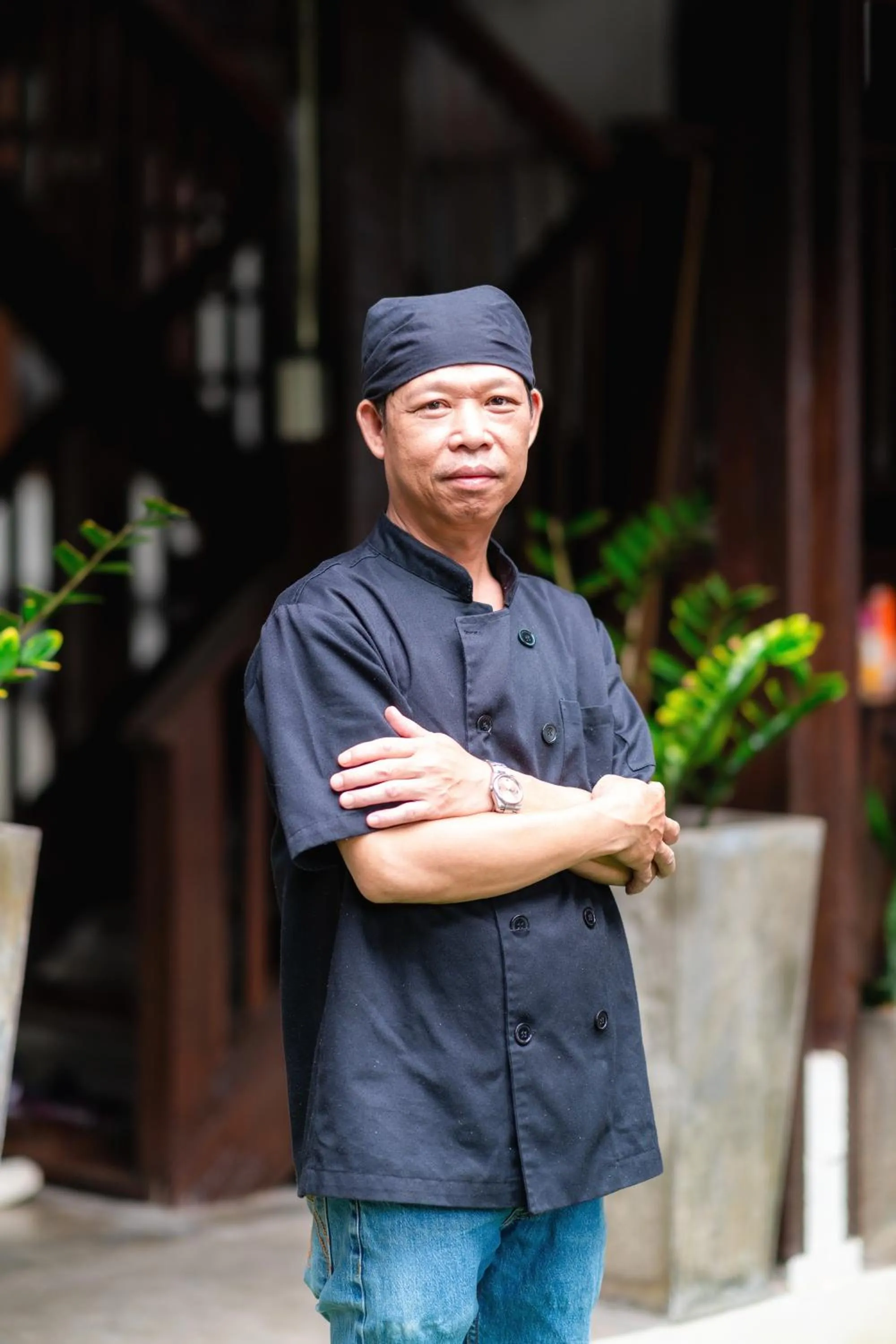 group of guests in Rompo Boutique Hotel