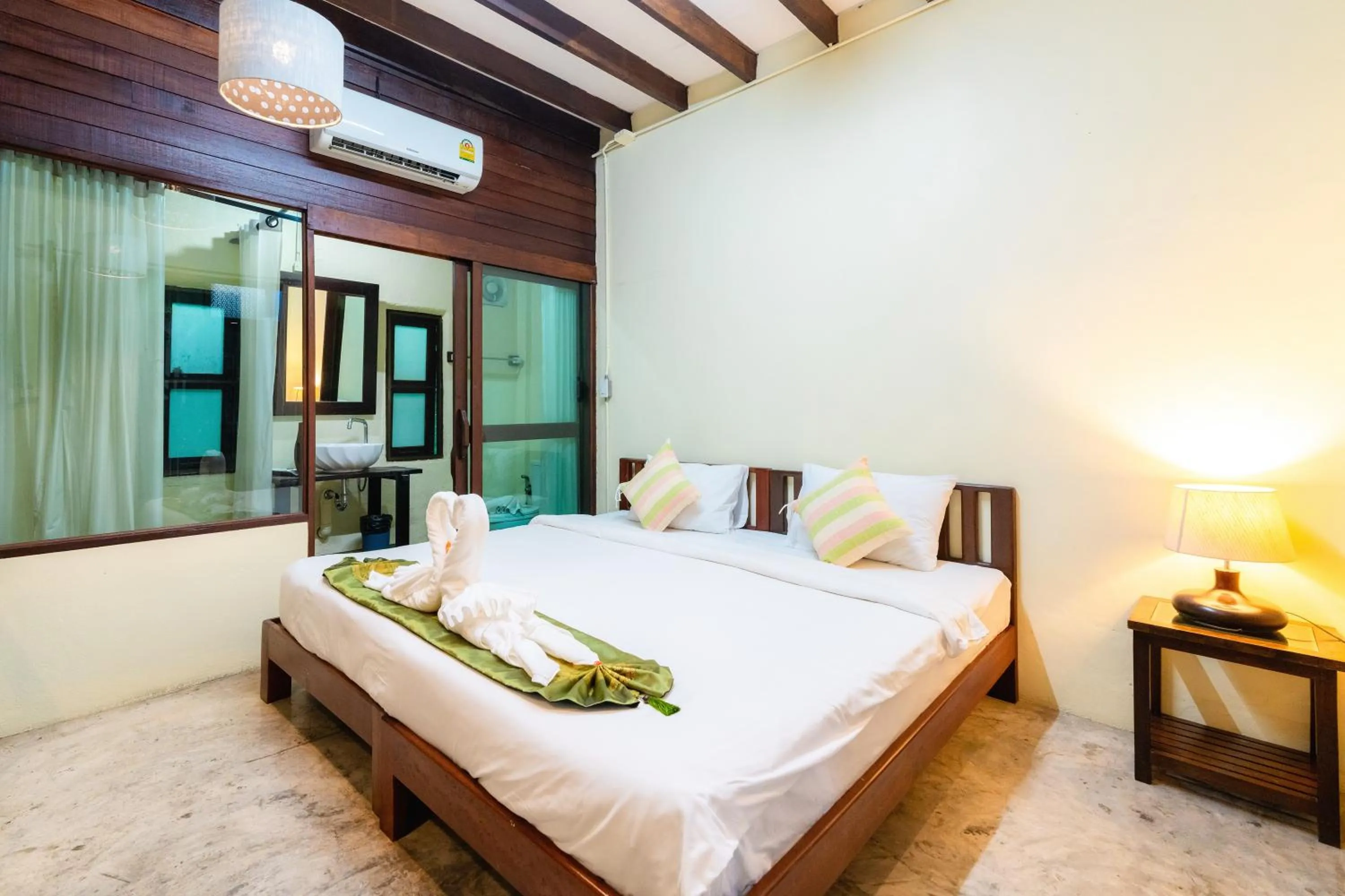 Bed in Rompo Boutique Hotel