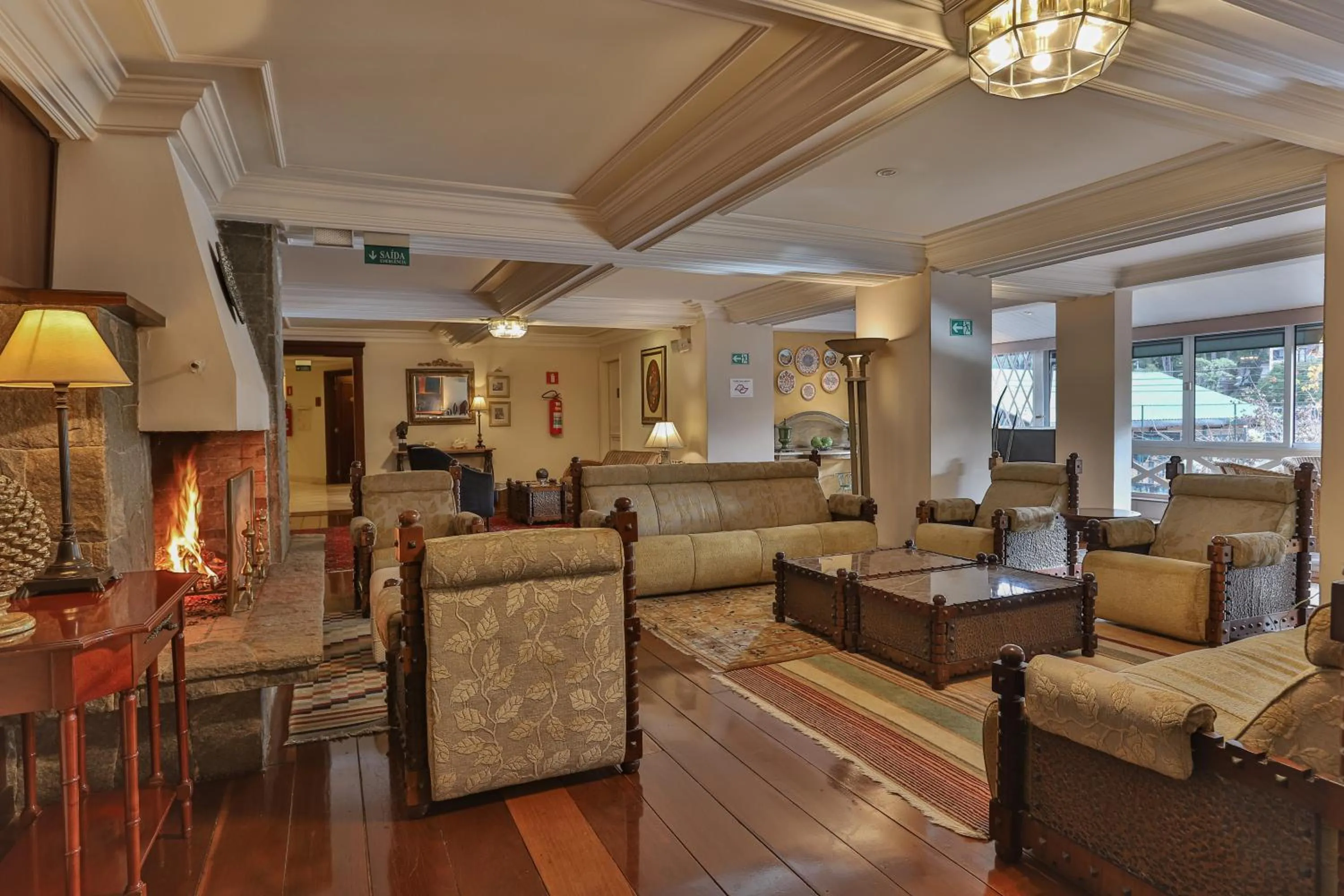 Living room in Le Suisse Elegance Hotel