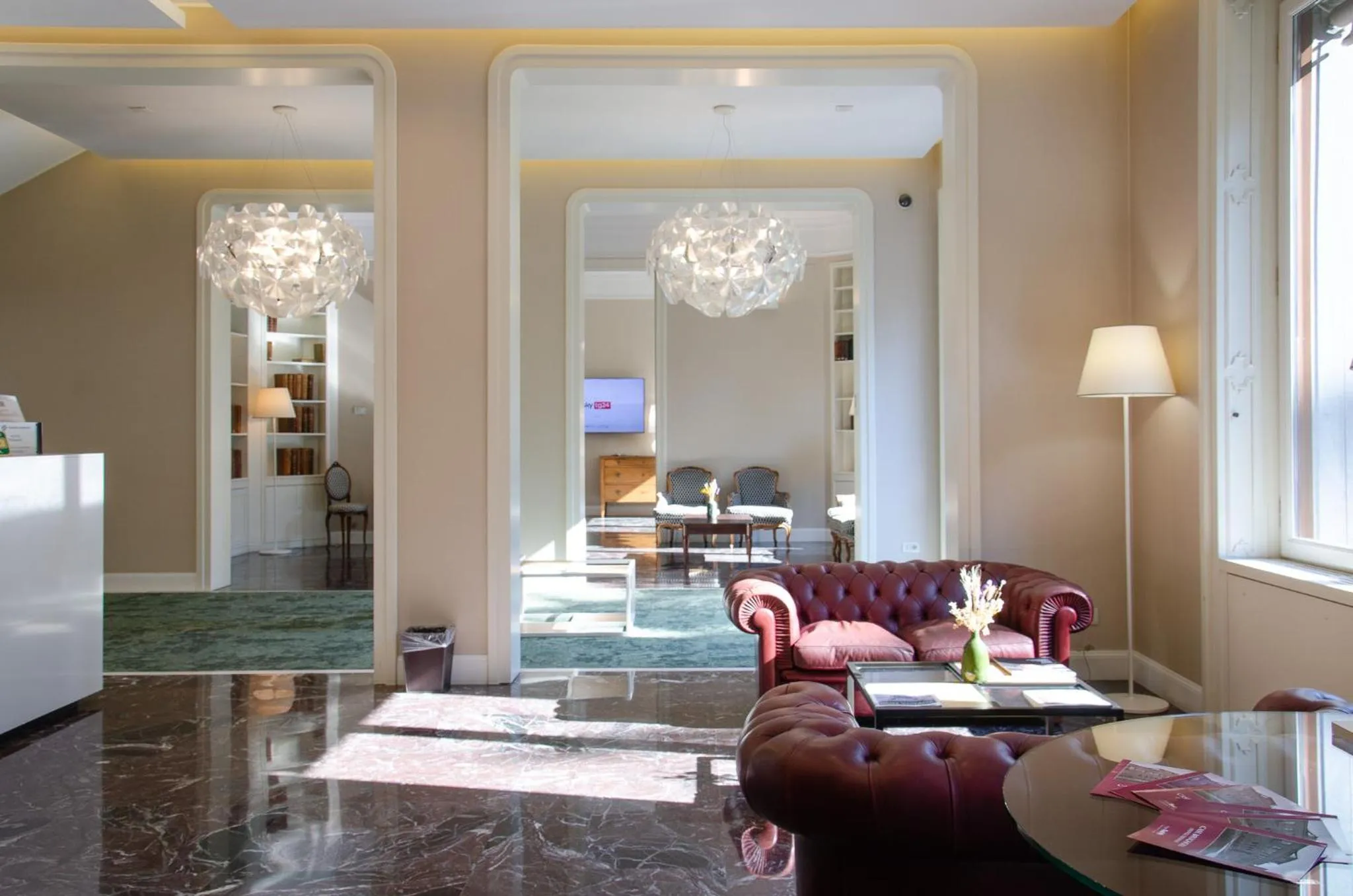 Lobby or reception in Hotel Tiziano - Gruppo Mini Hotel