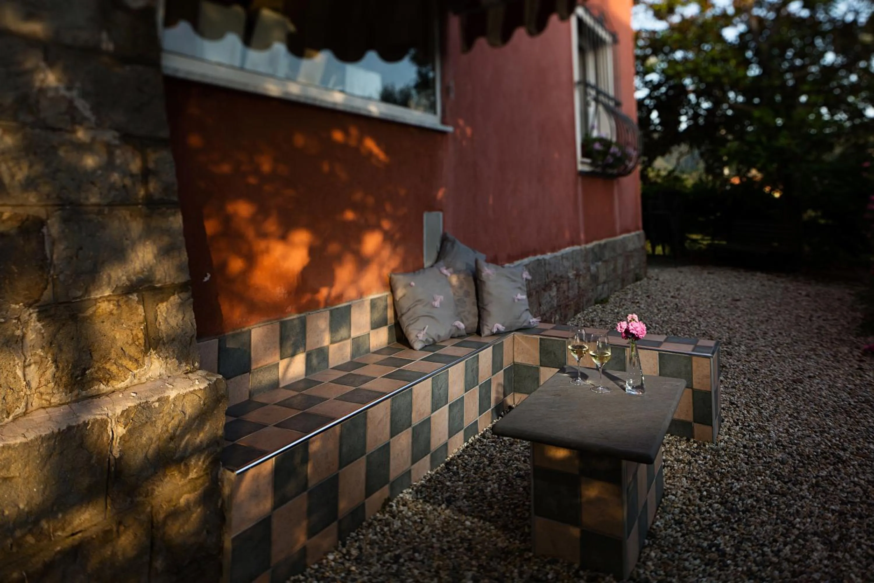 Garden in Hotel Del Borgo