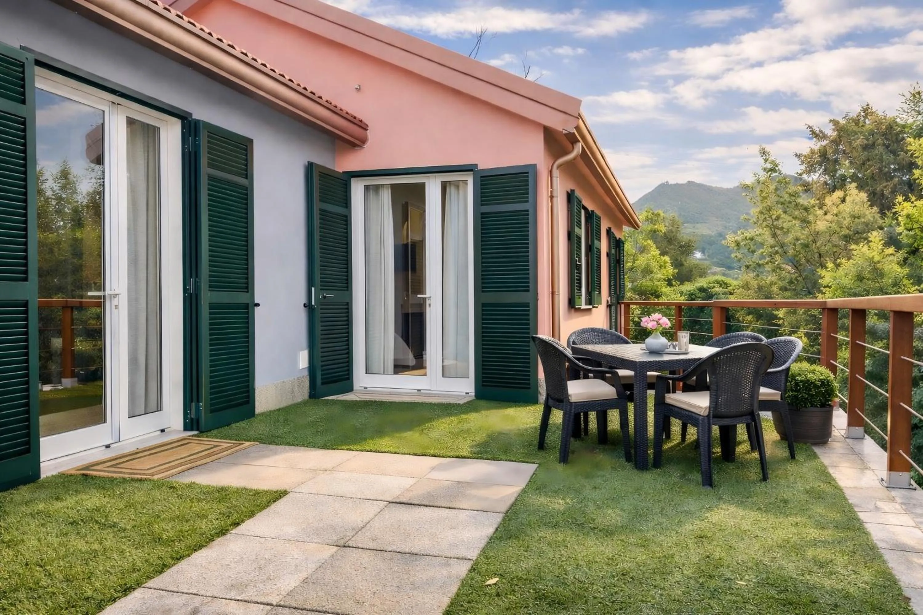 Garden in Hotel Del Borgo