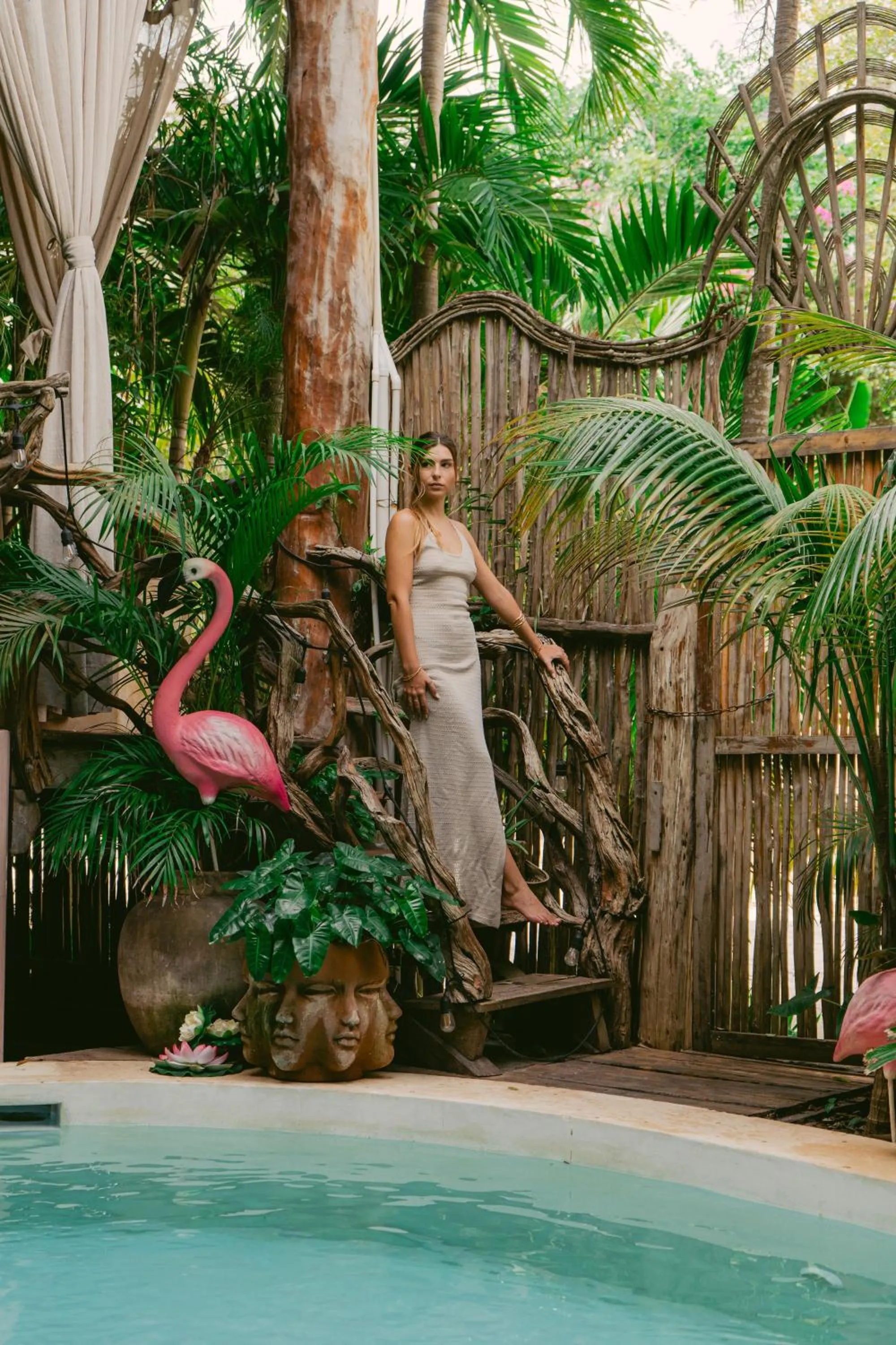 Garden view in Xkeban Tulum Adults Only