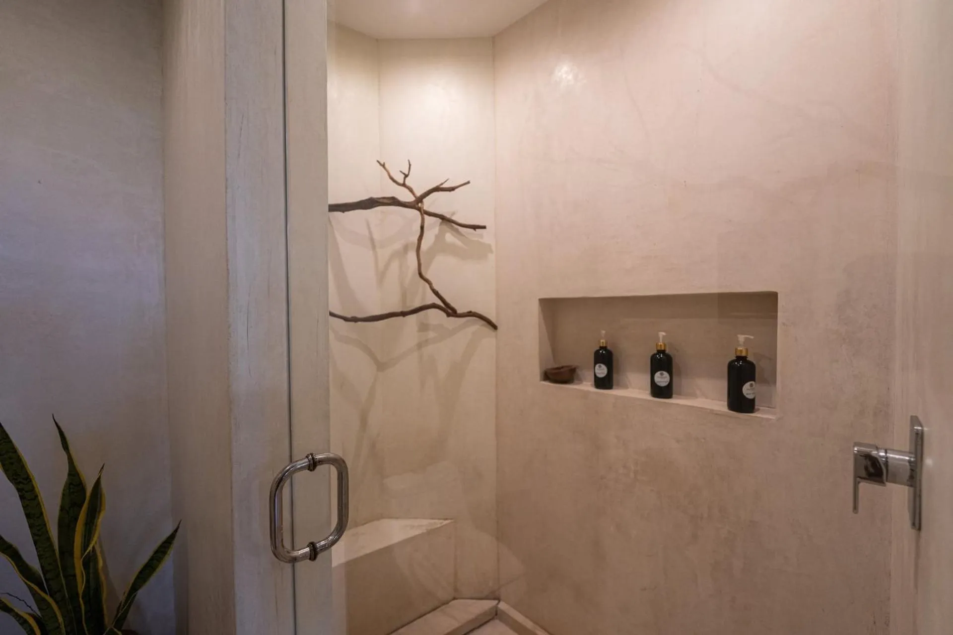 Shower in Xkeban Tulum Adults Only