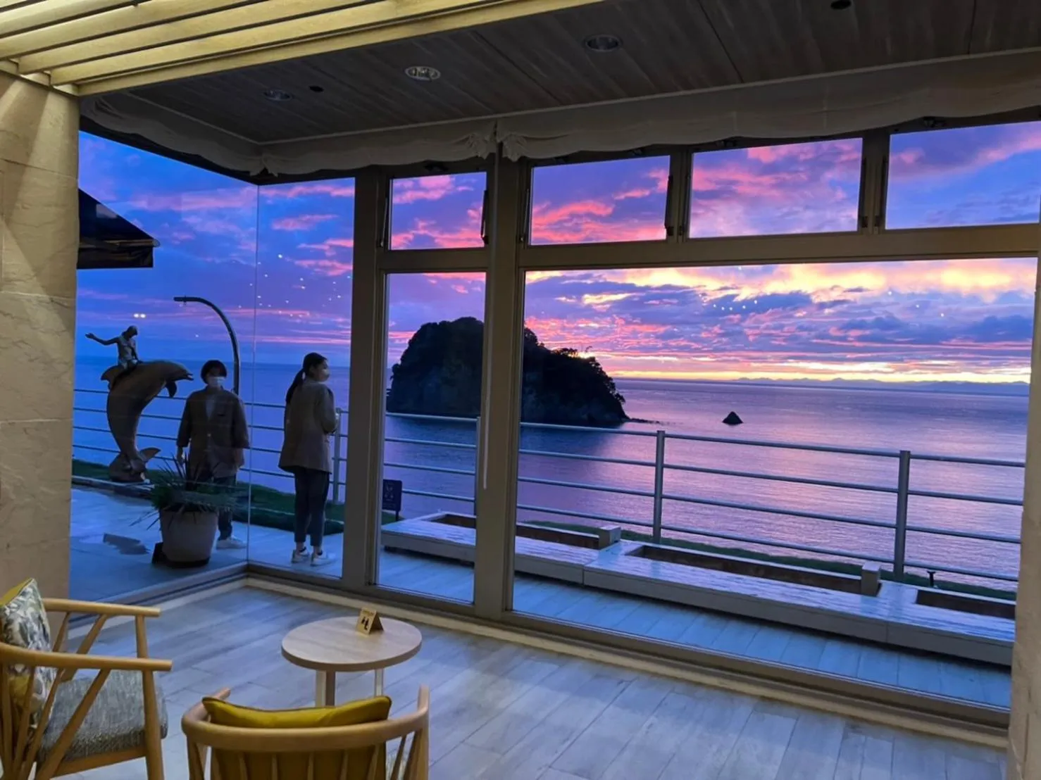 View (from property/room) in il azzurri