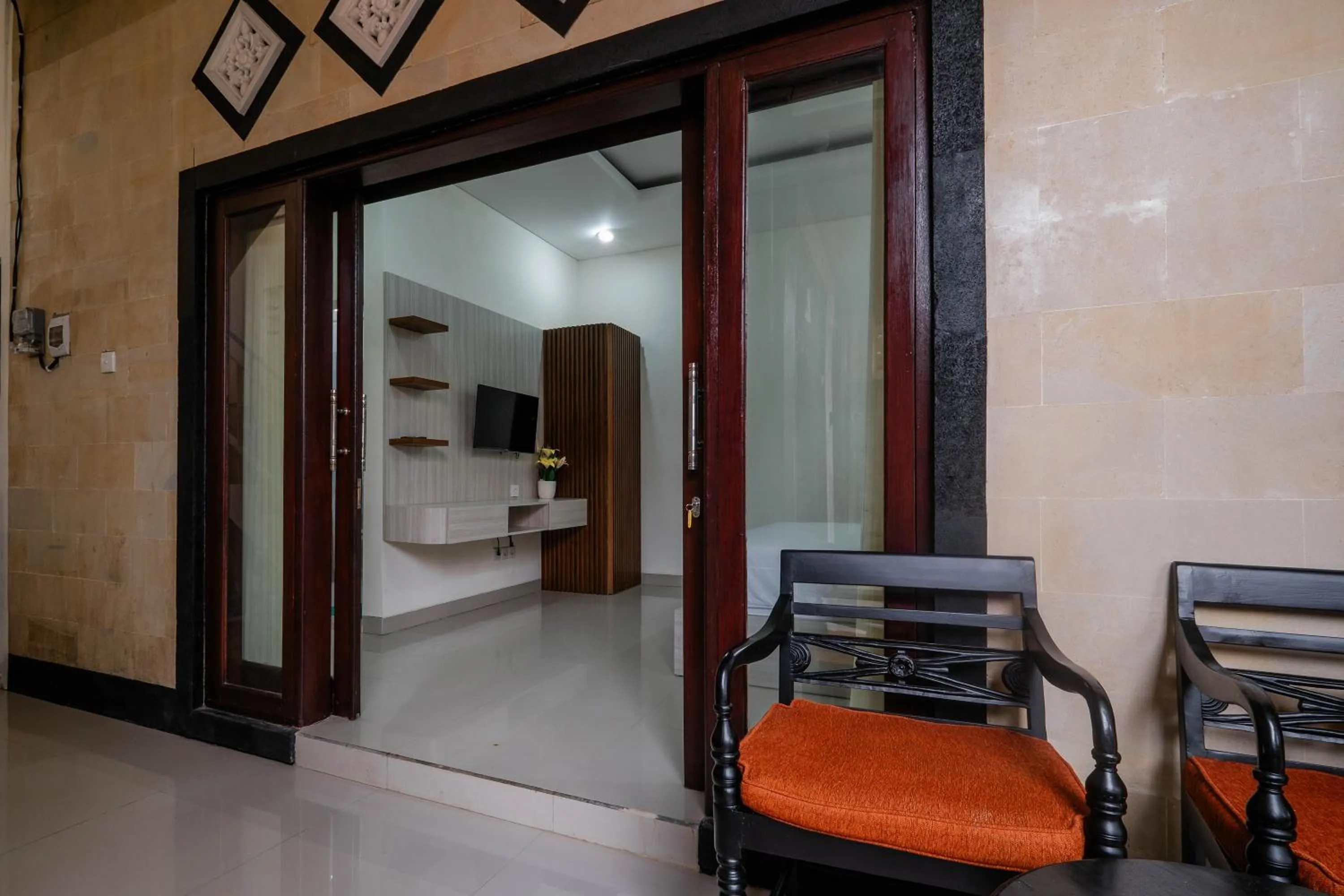 Seating area in Puri Kasih Home Stay