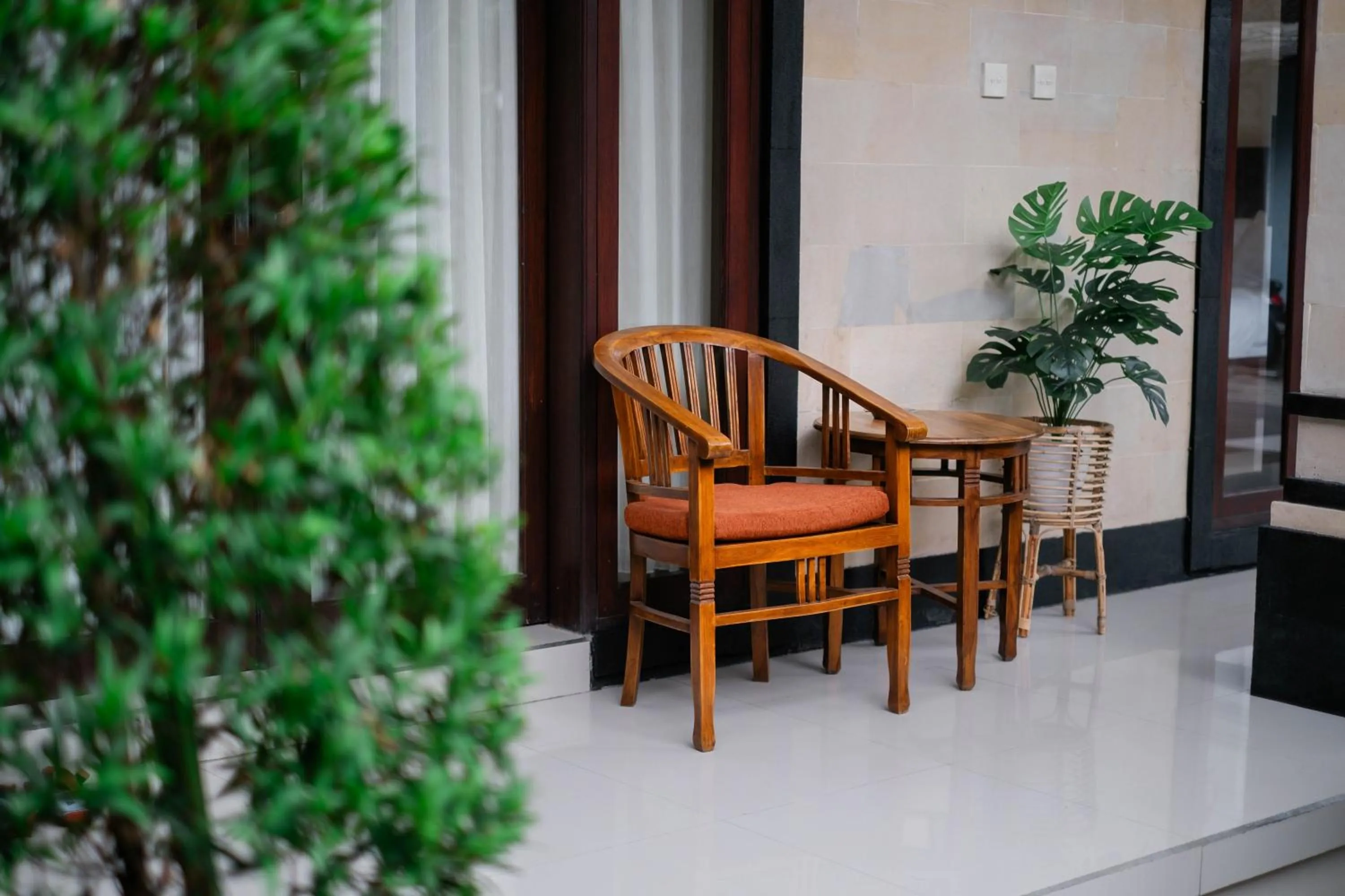 Seating area in Puri Kasih Home Stay