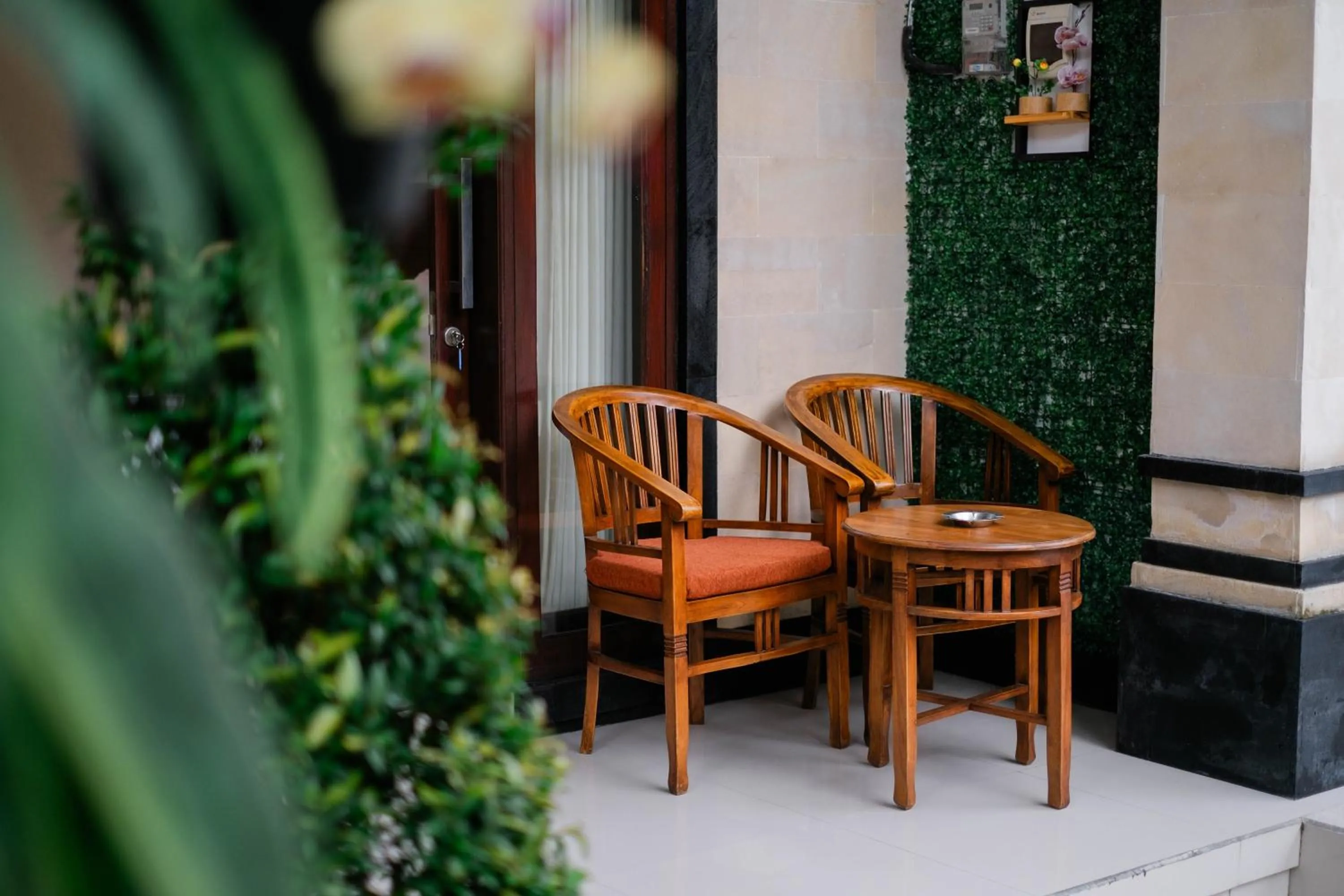 Seating area in Puri Kasih Home Stay