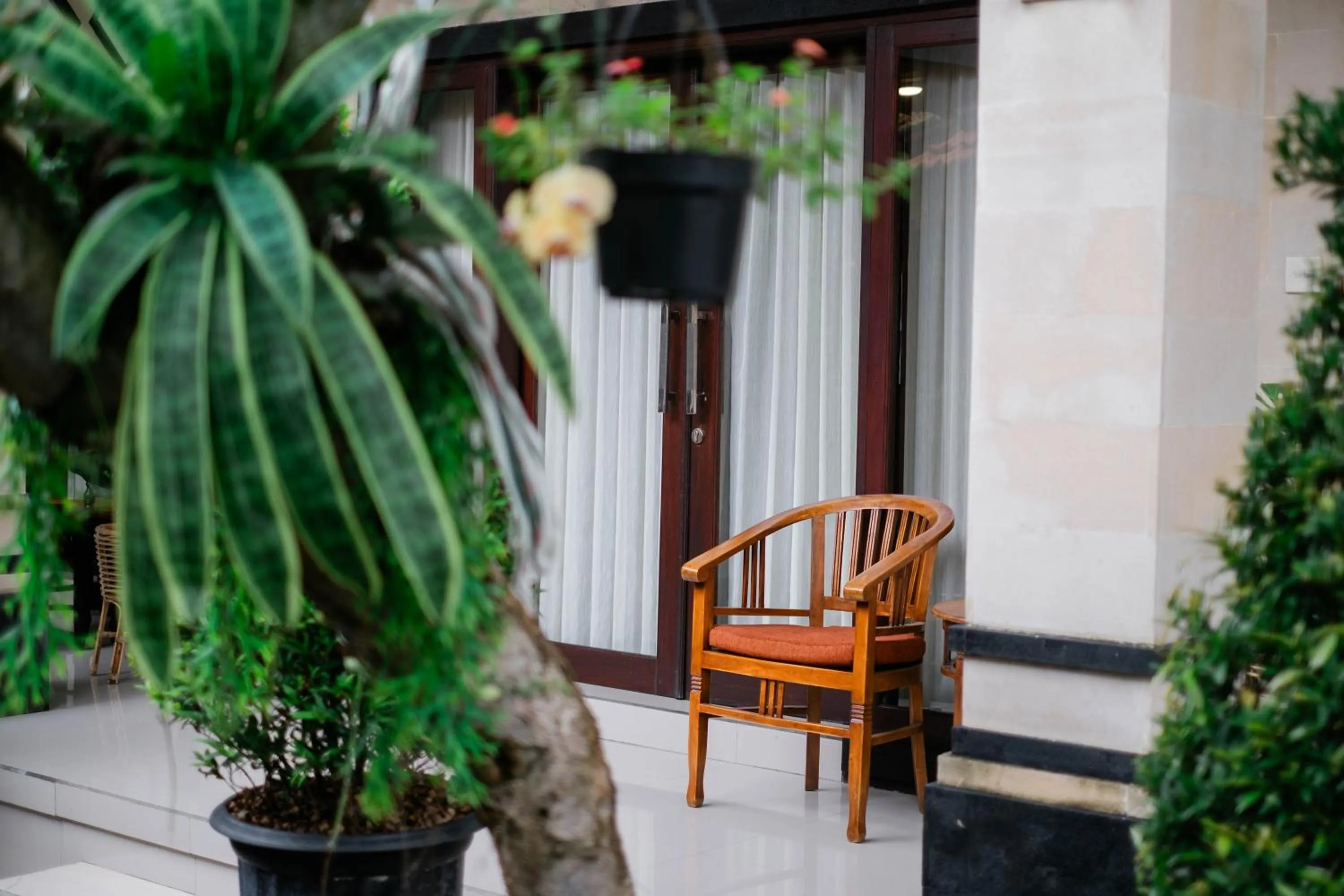 Seating area in Puri Kasih Home Stay