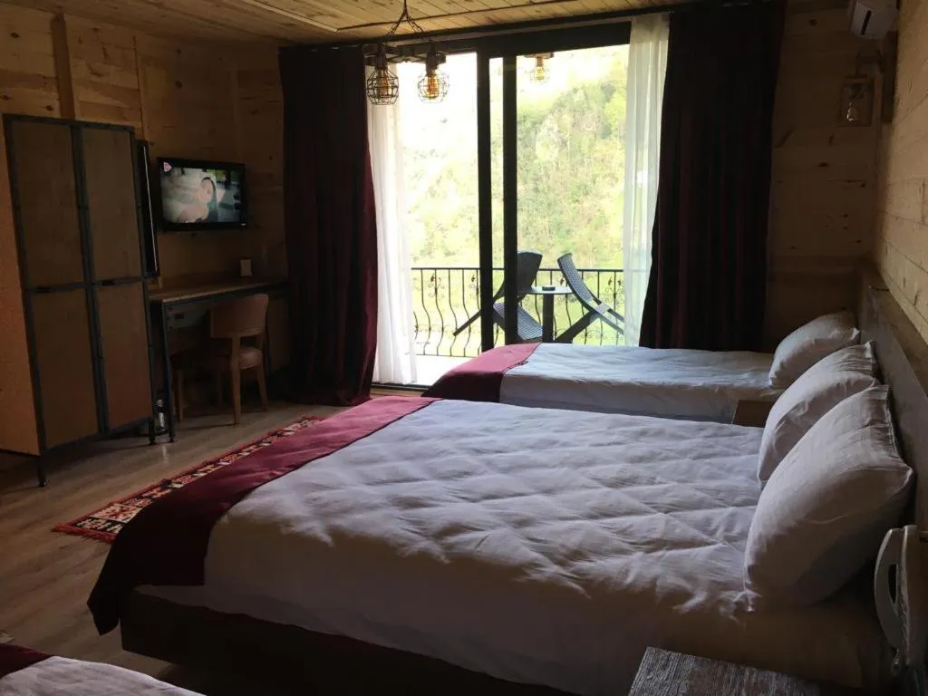 Bed in Yamacda Suit Otel