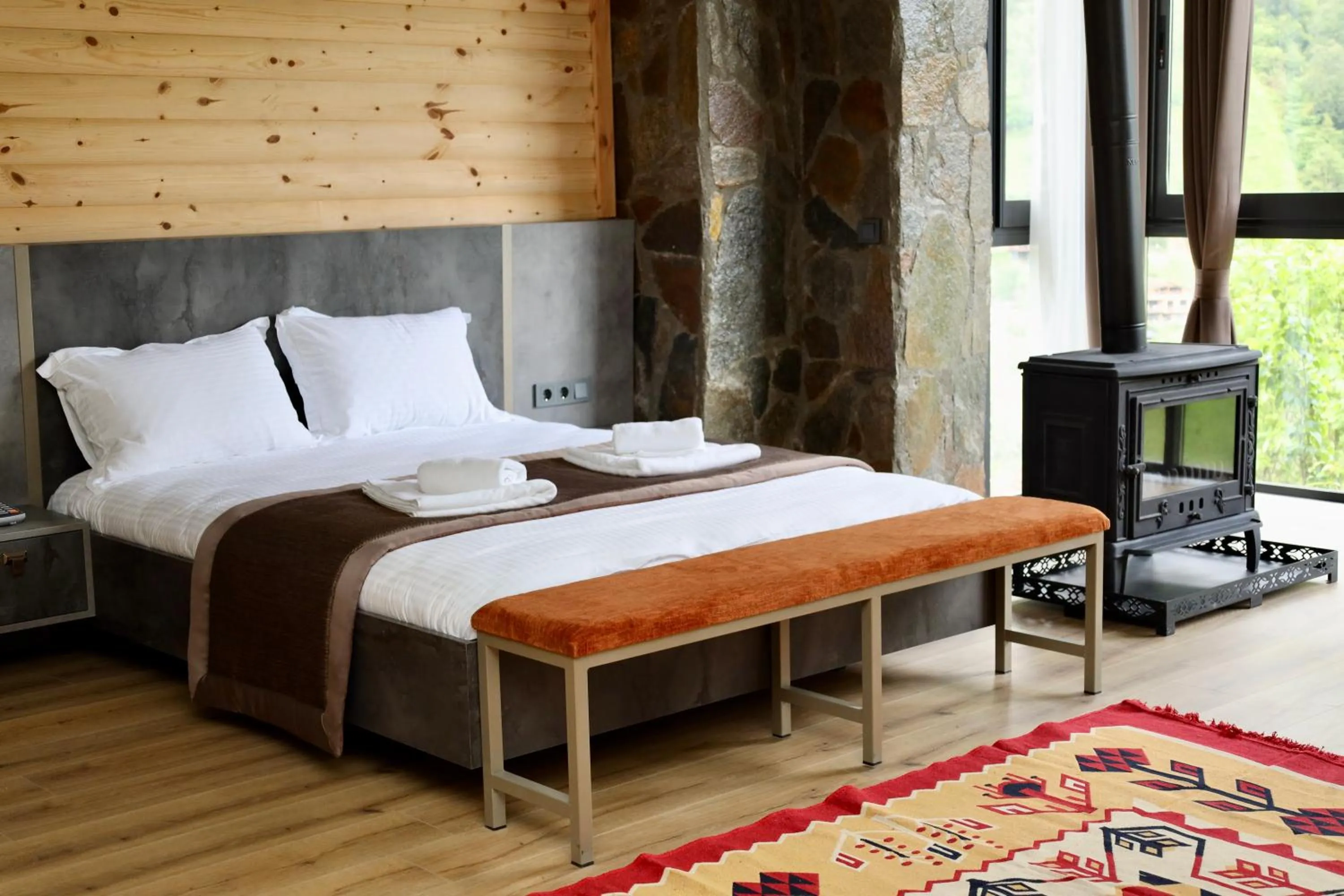 Bed in Yamacda Suit Otel