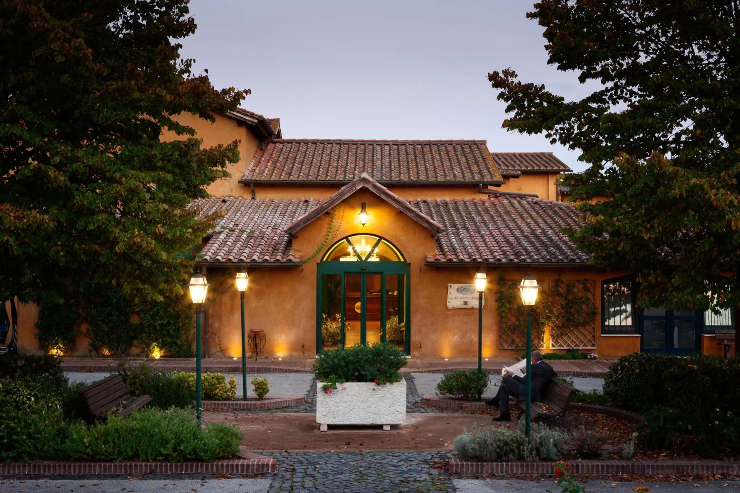 Property building in Hotel Selva Candida