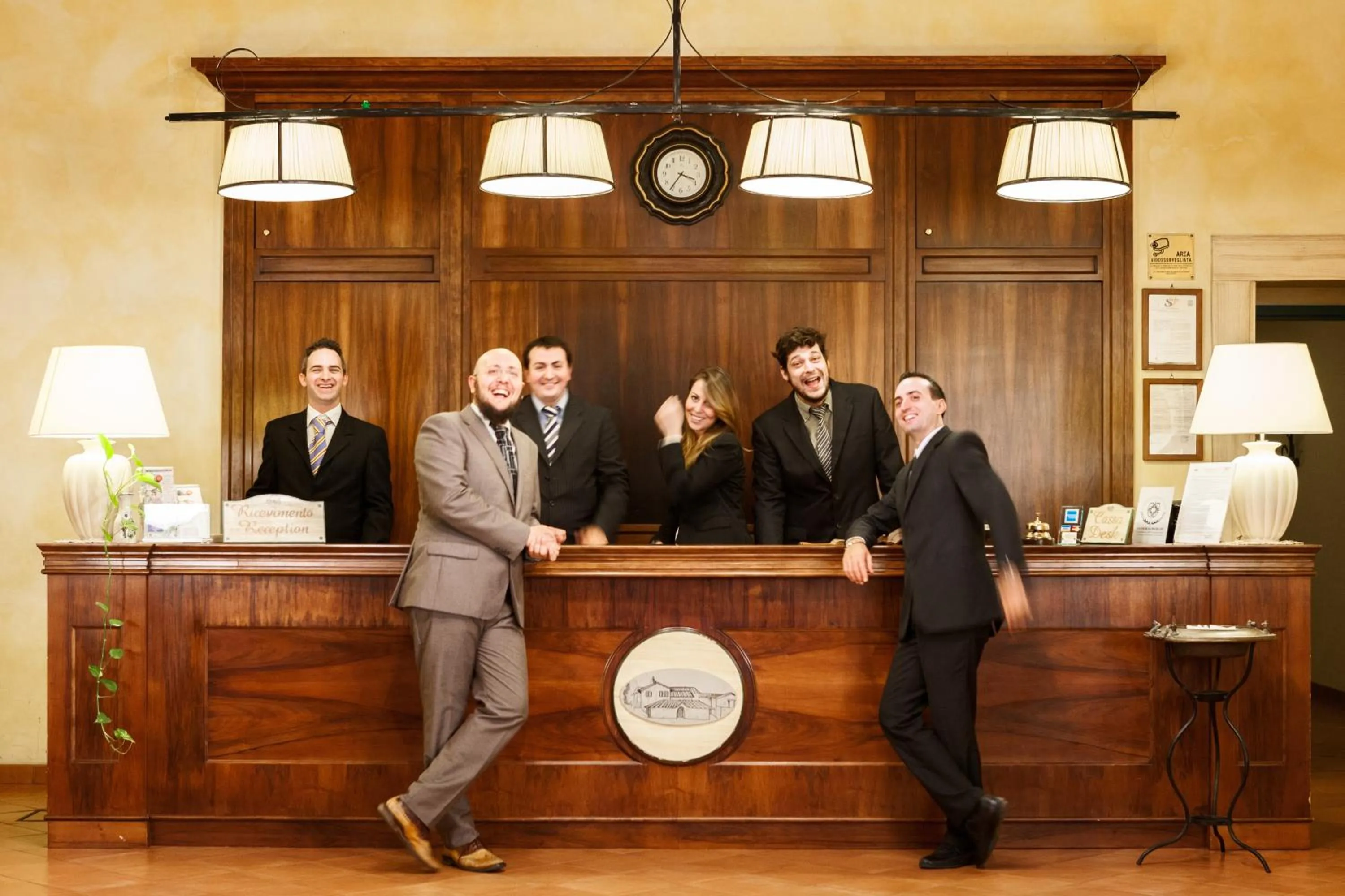 Staff in Hotel Selva Candida