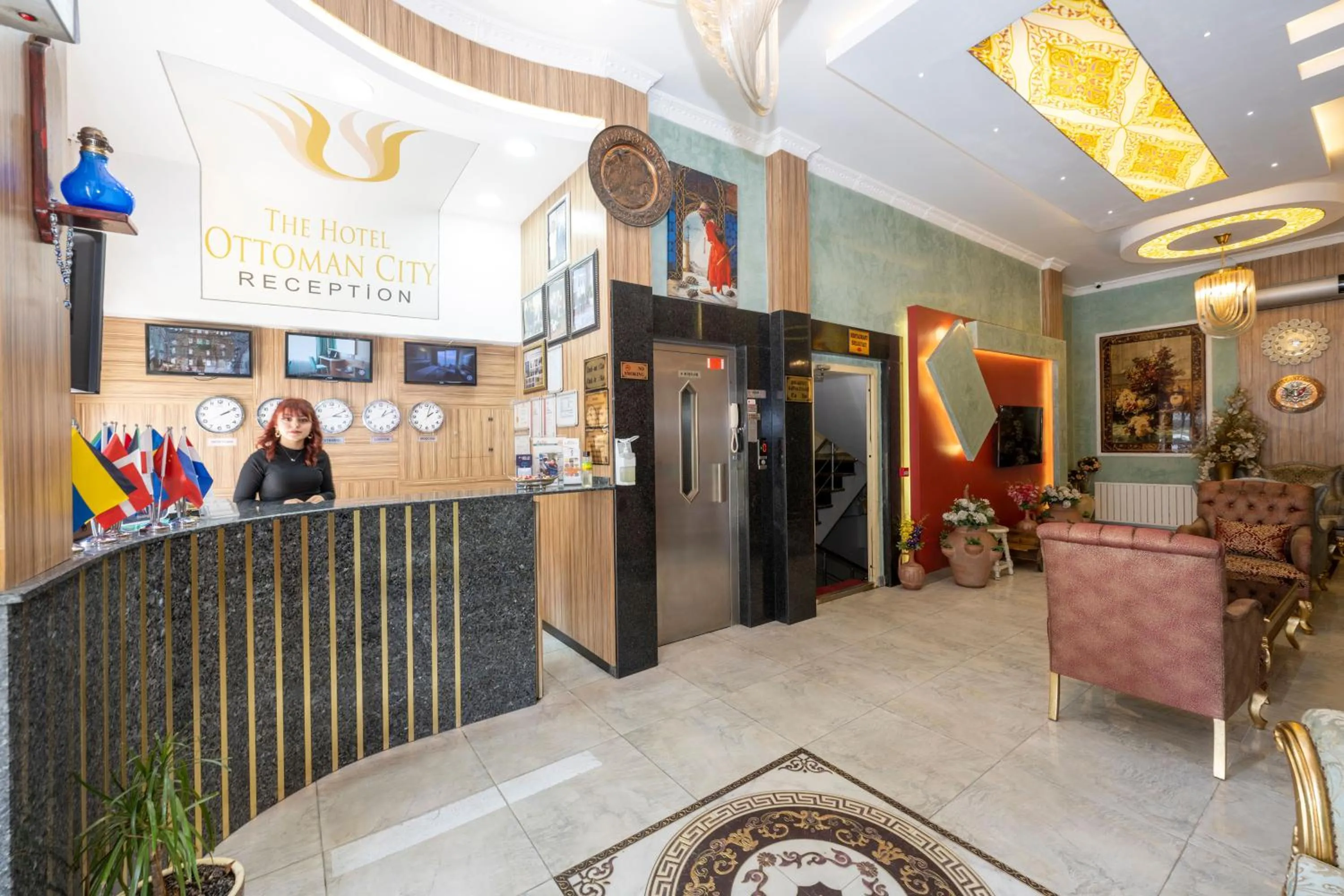 Lobby or reception in The Hotel Ottoman City Istanbul