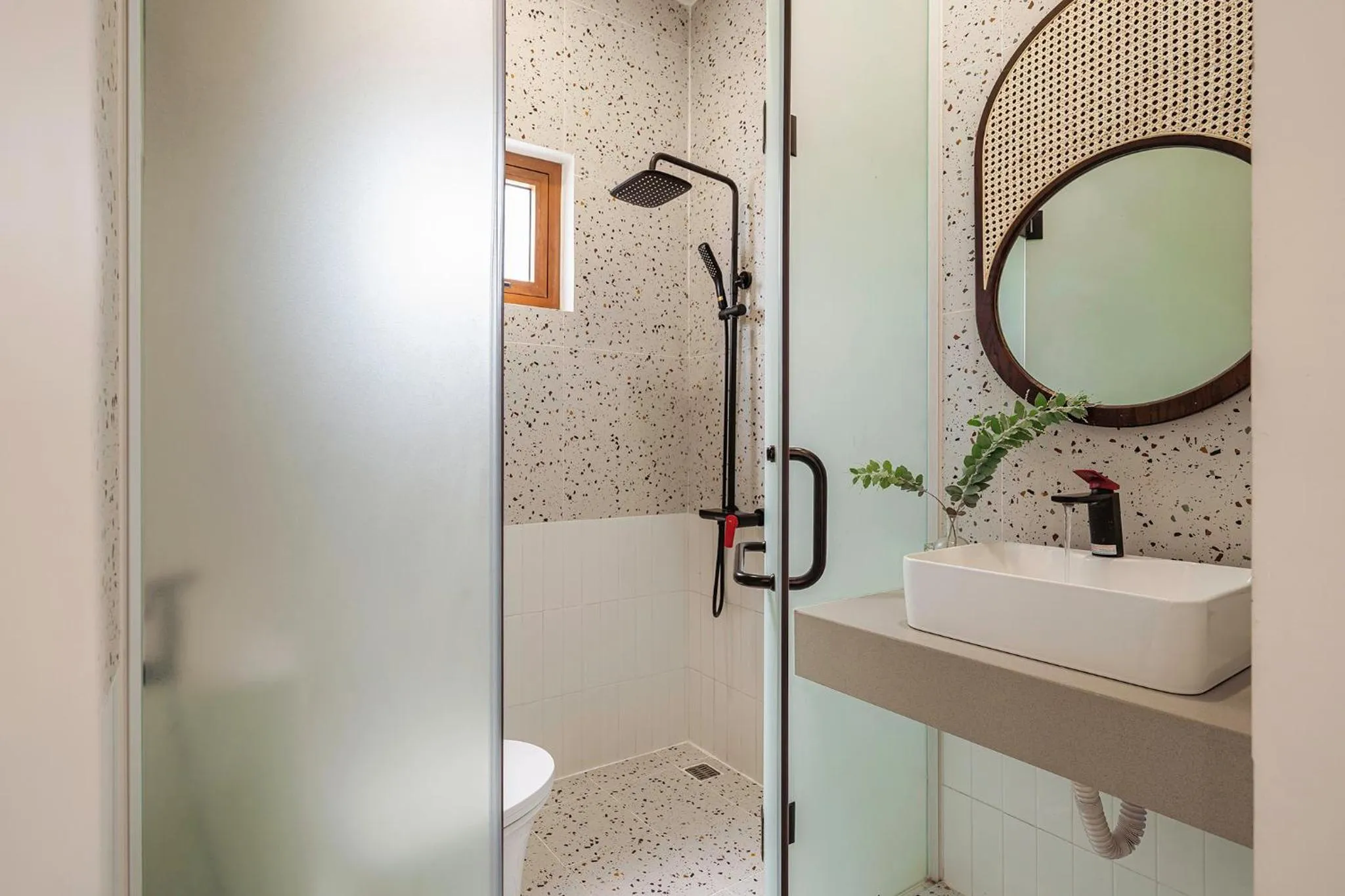 Bathroom in Miền Sương Khói - Home & Café