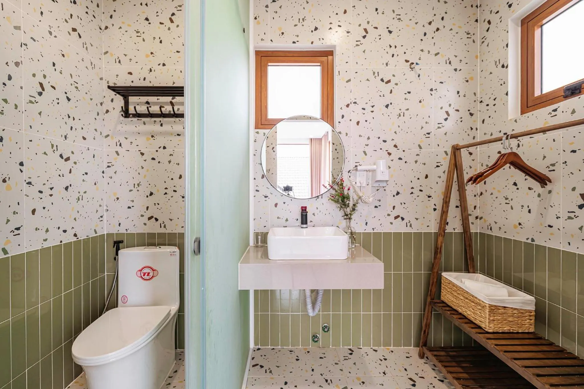 Bathroom in Miền Sương Khói - Home & Café