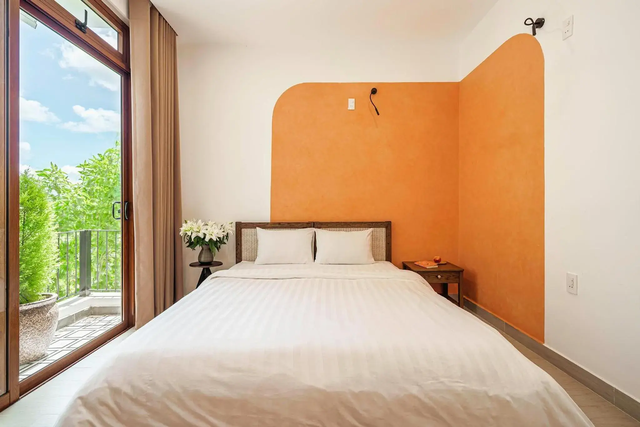 Deluxe Double Room with Balcony in Miền Sương Khói - Home & Café Deluxe Double Room with Balcony in Miền Sương Khói - Home & Café