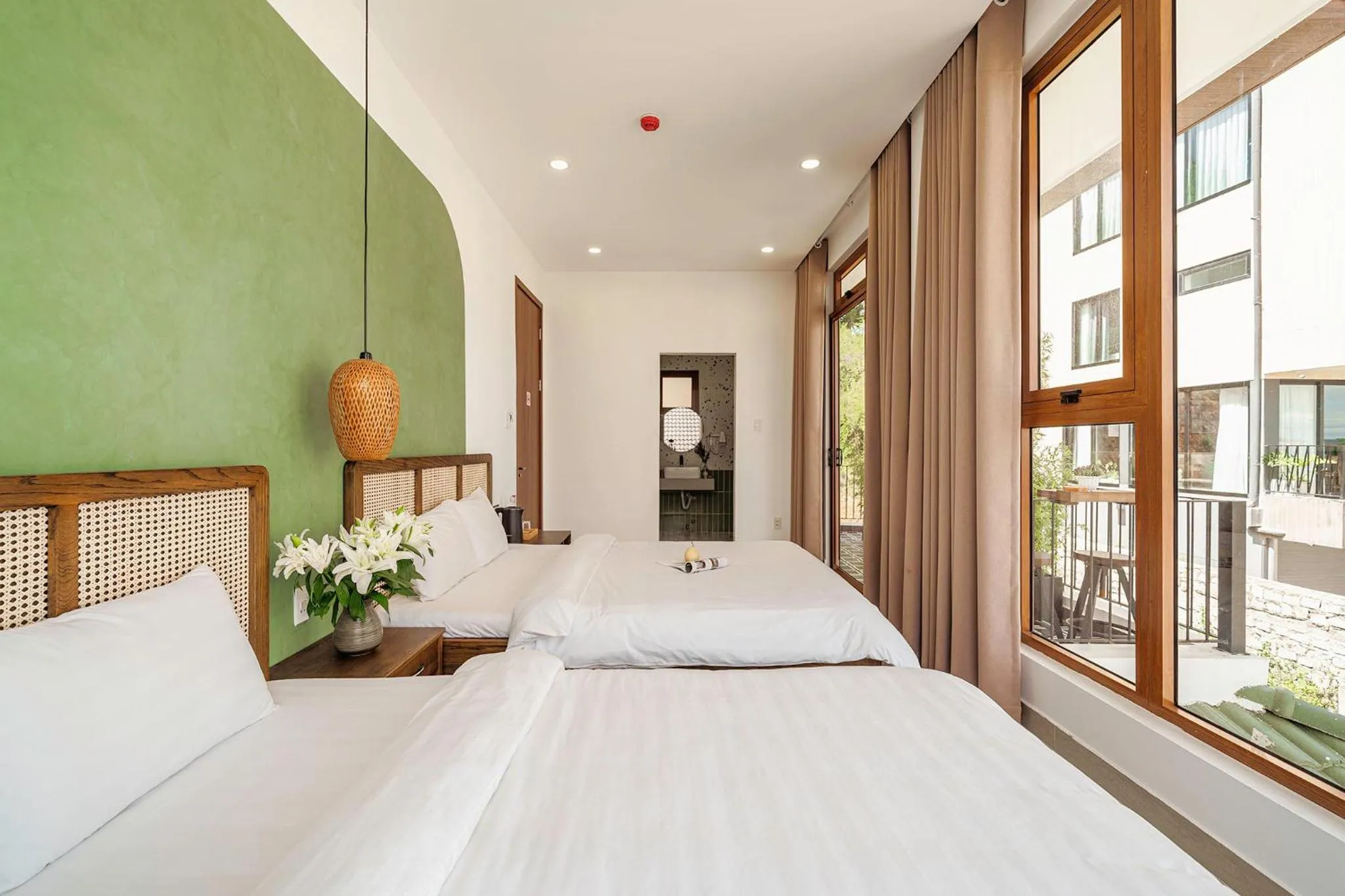 Bed in Miền Sương Khói - Home & Café