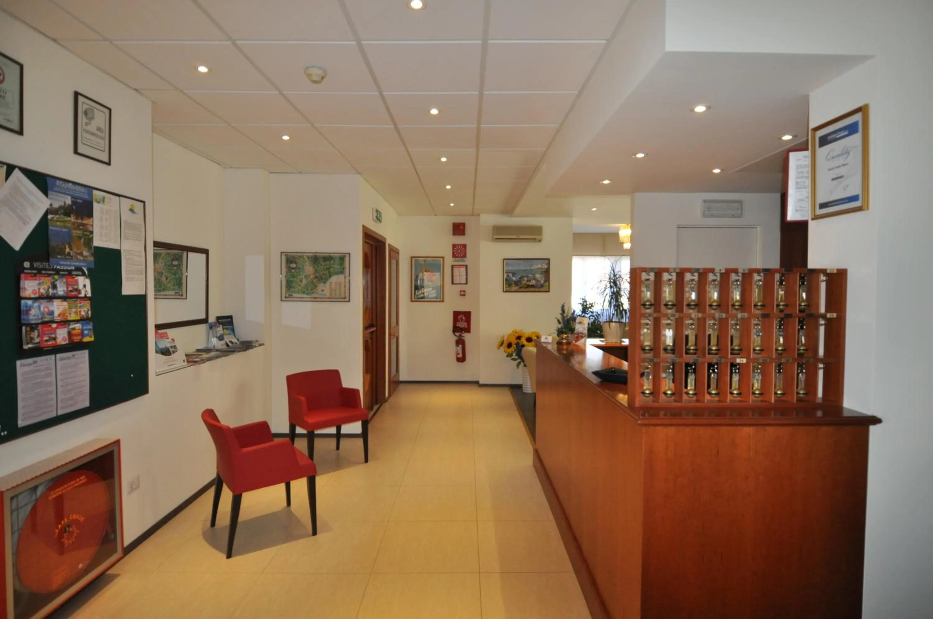 Lobby or reception in Hotel Sole Mare