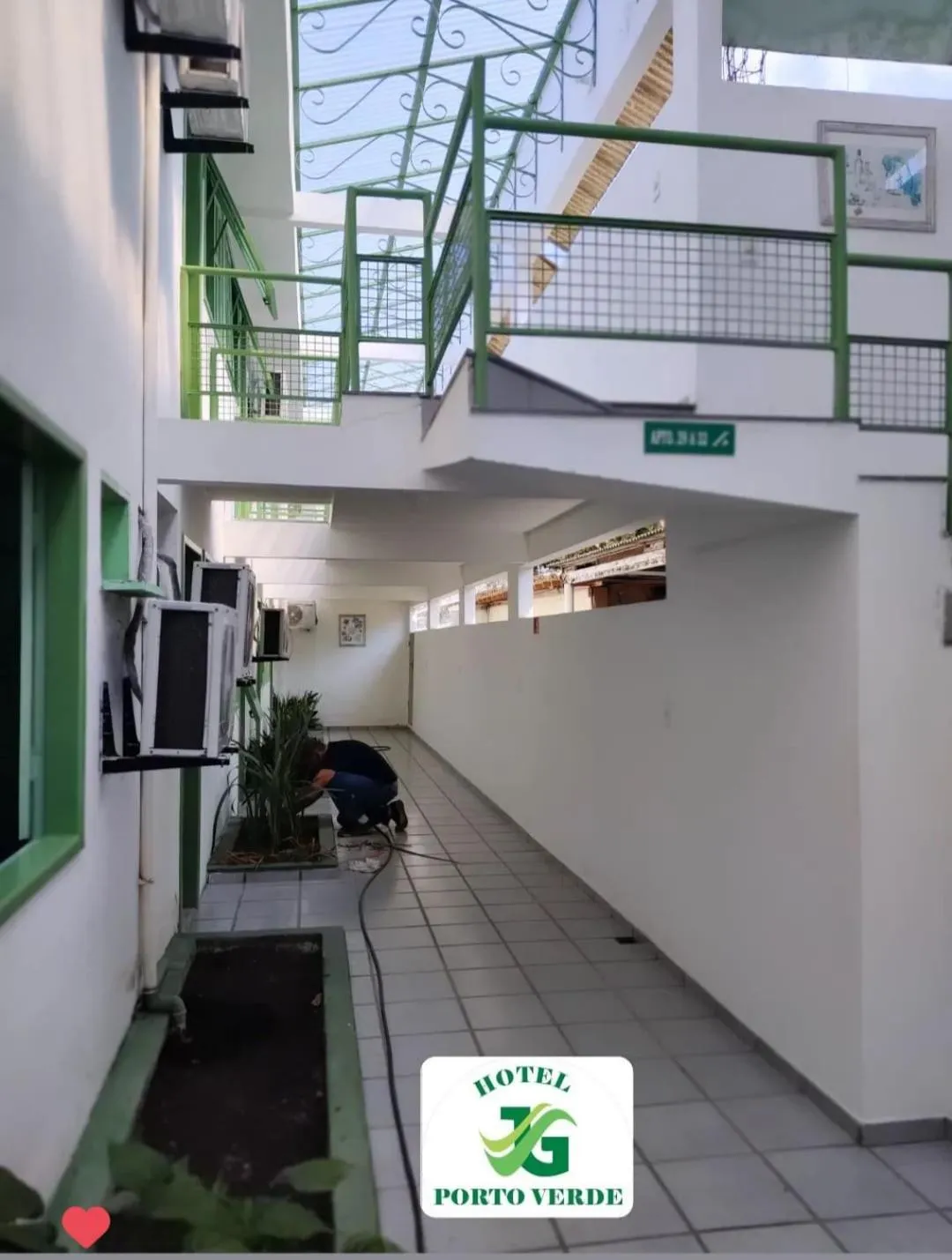 Property building in Hotel Porto Verde -JG