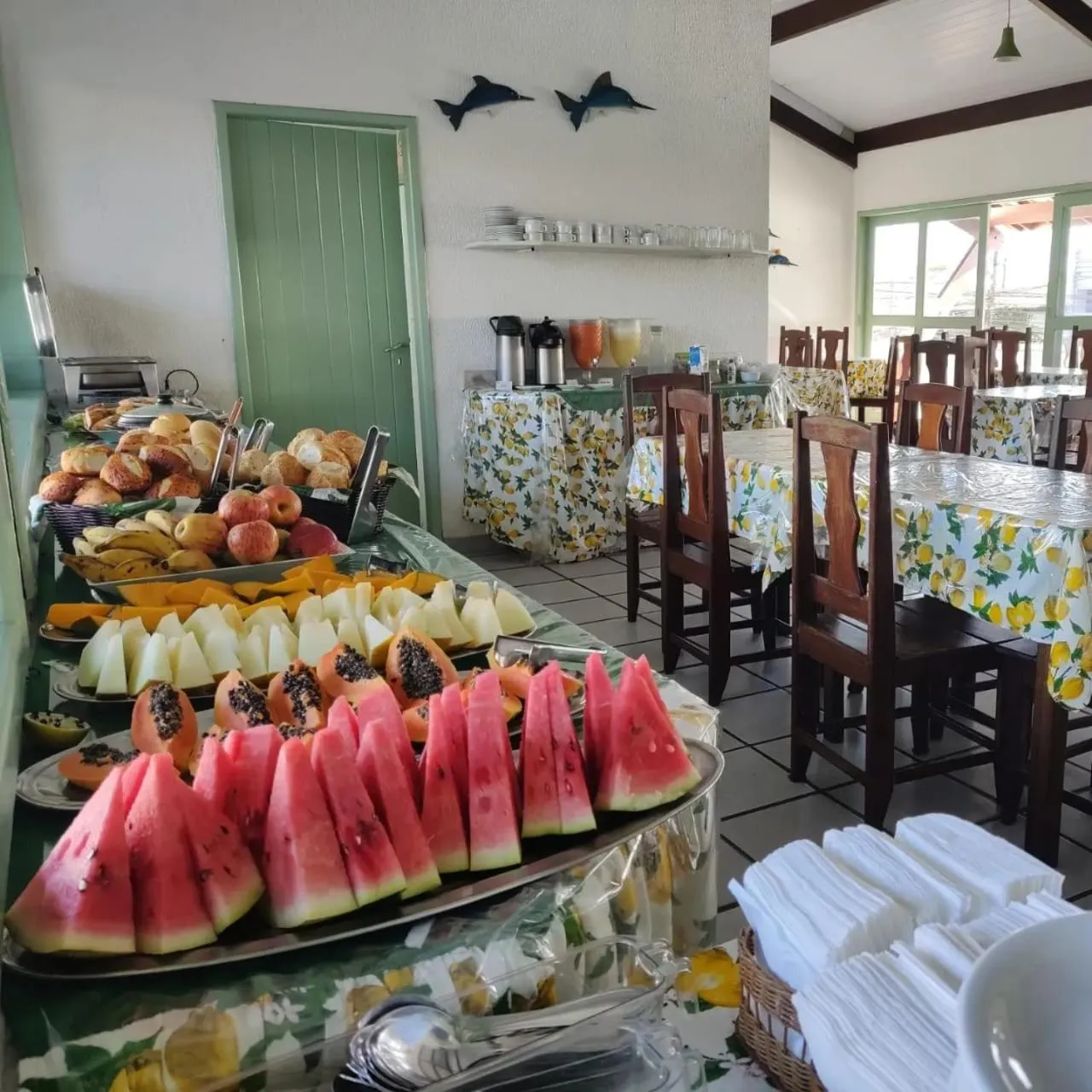 Buffet breakfast in Hotel Porto Verde -JG