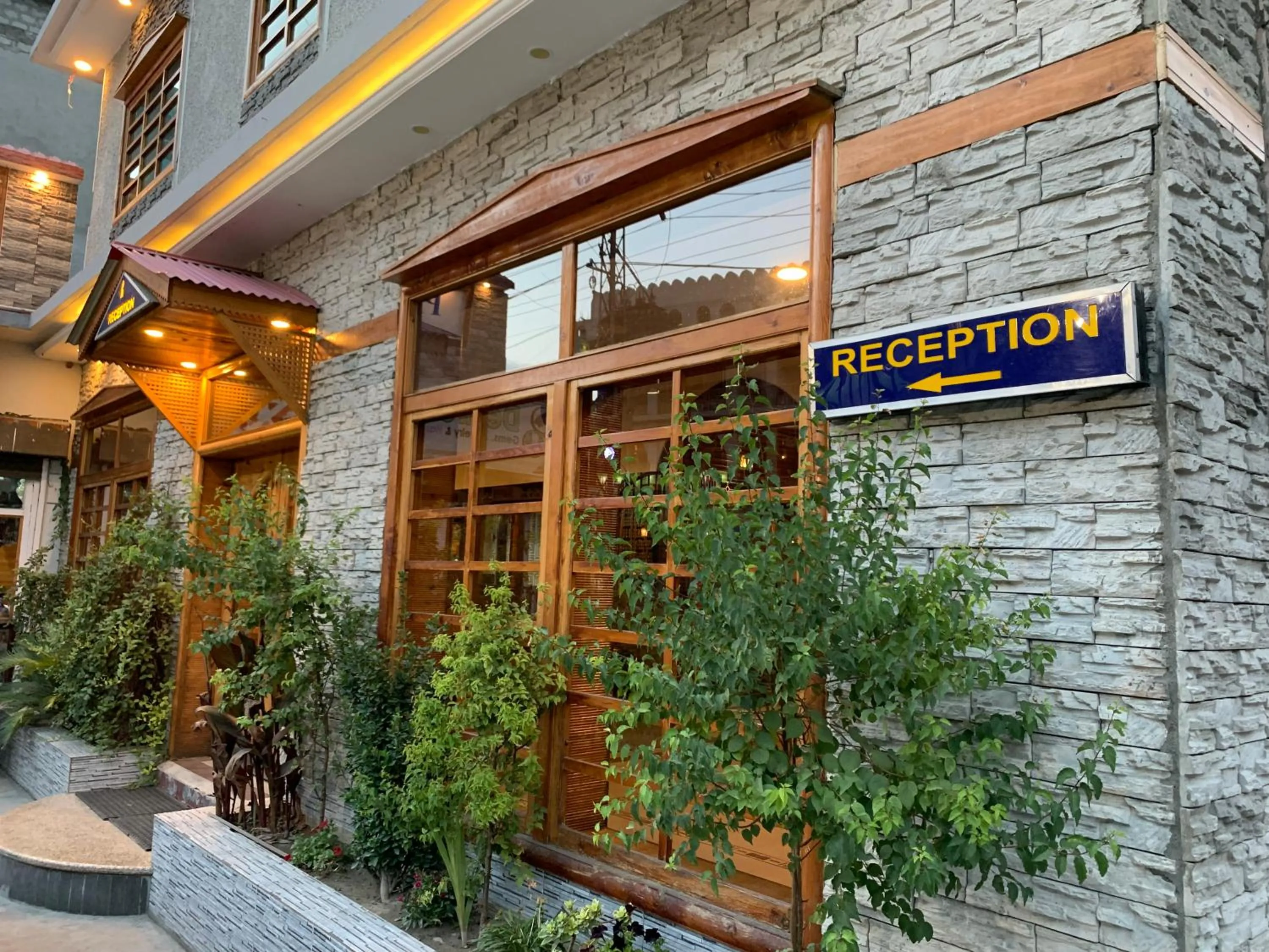 Facade/entrance in Park Hotel Gilgit