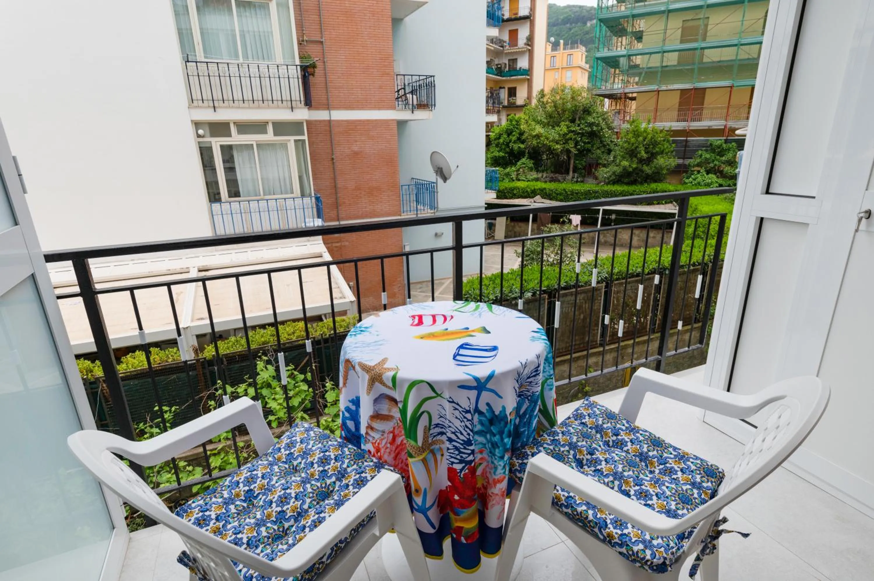 Balcony/Terrace in Blue Coral Suite B&B