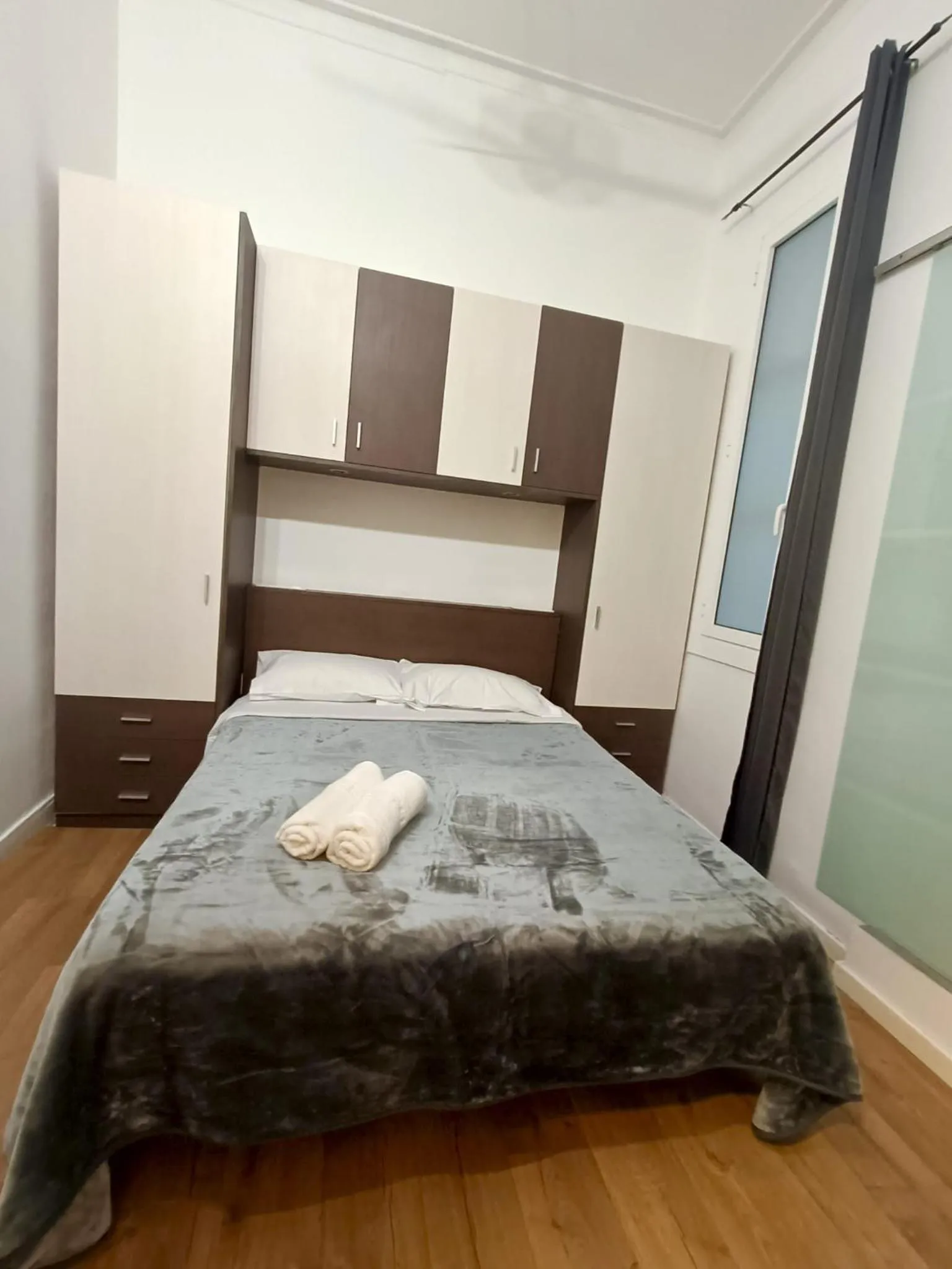 Bed in Hostal Sant Antoni
