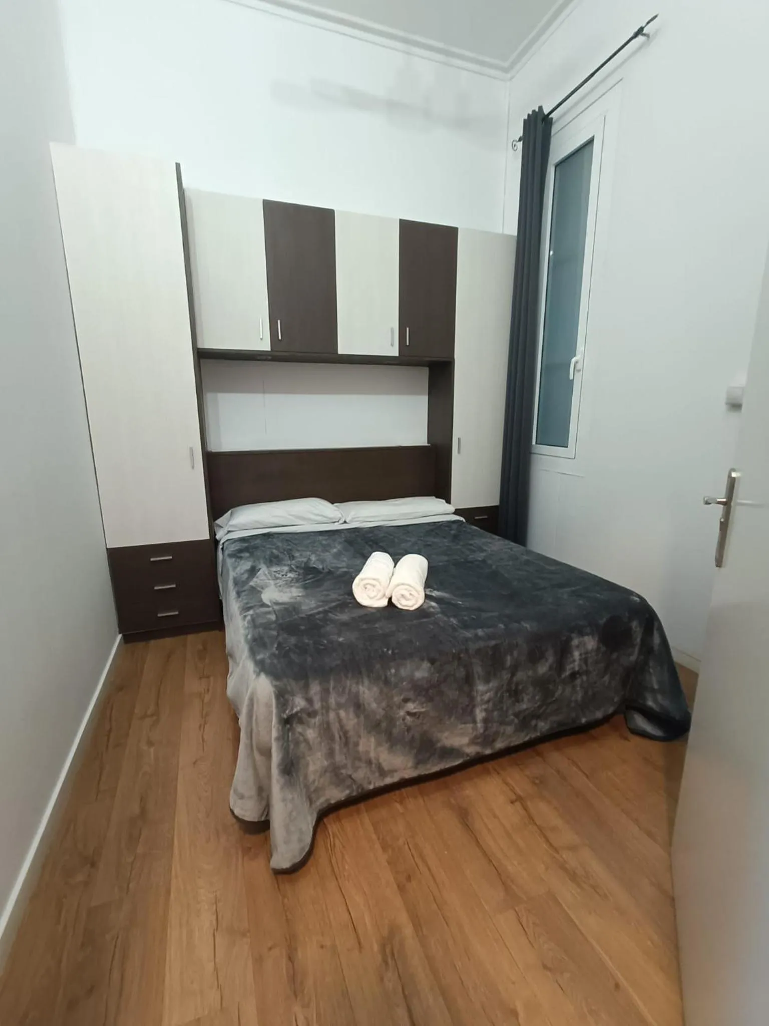 Bed in Hostal Sant Antoni